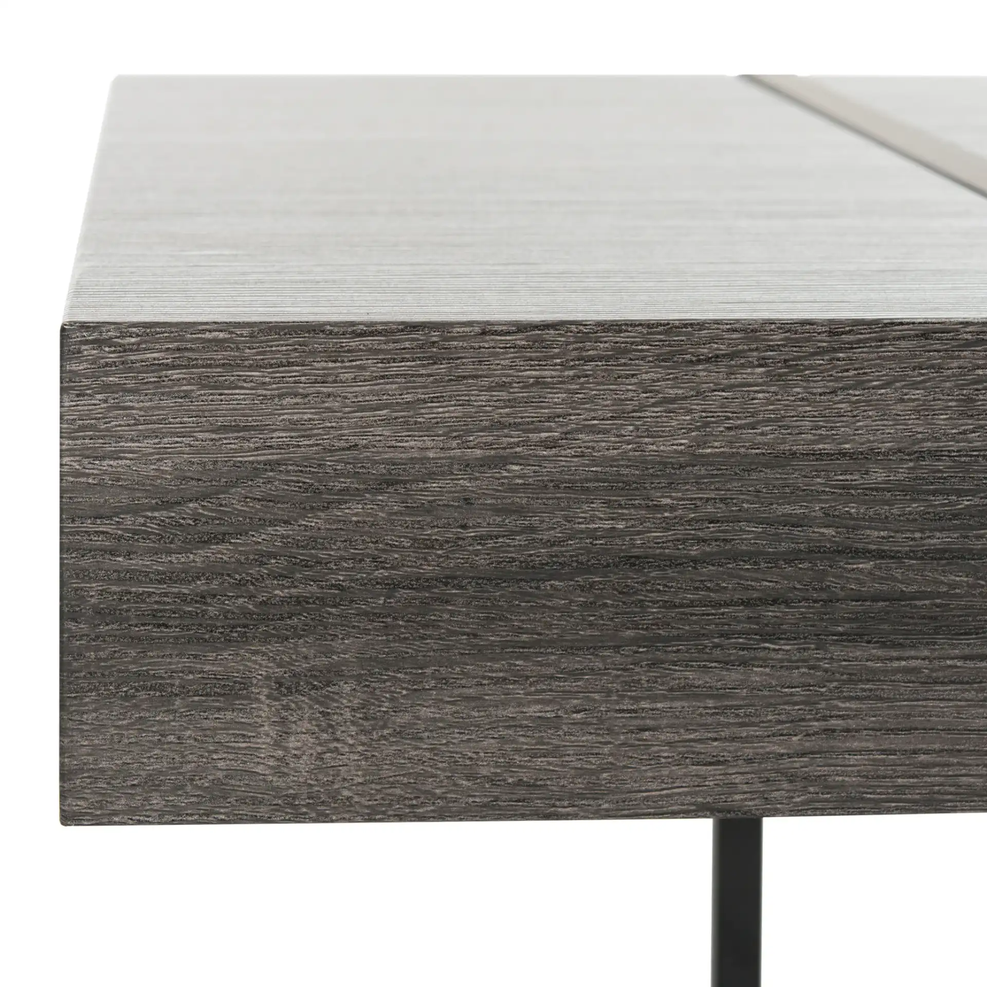 Tristan Coffee Table in Black in a styled room