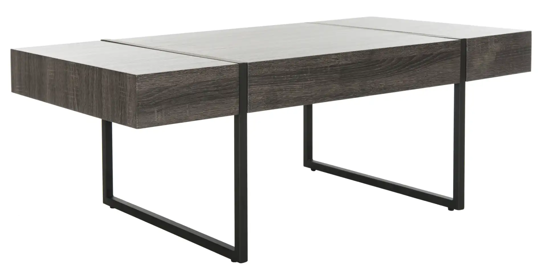 Tristan Coffee Table in Black, detail view
