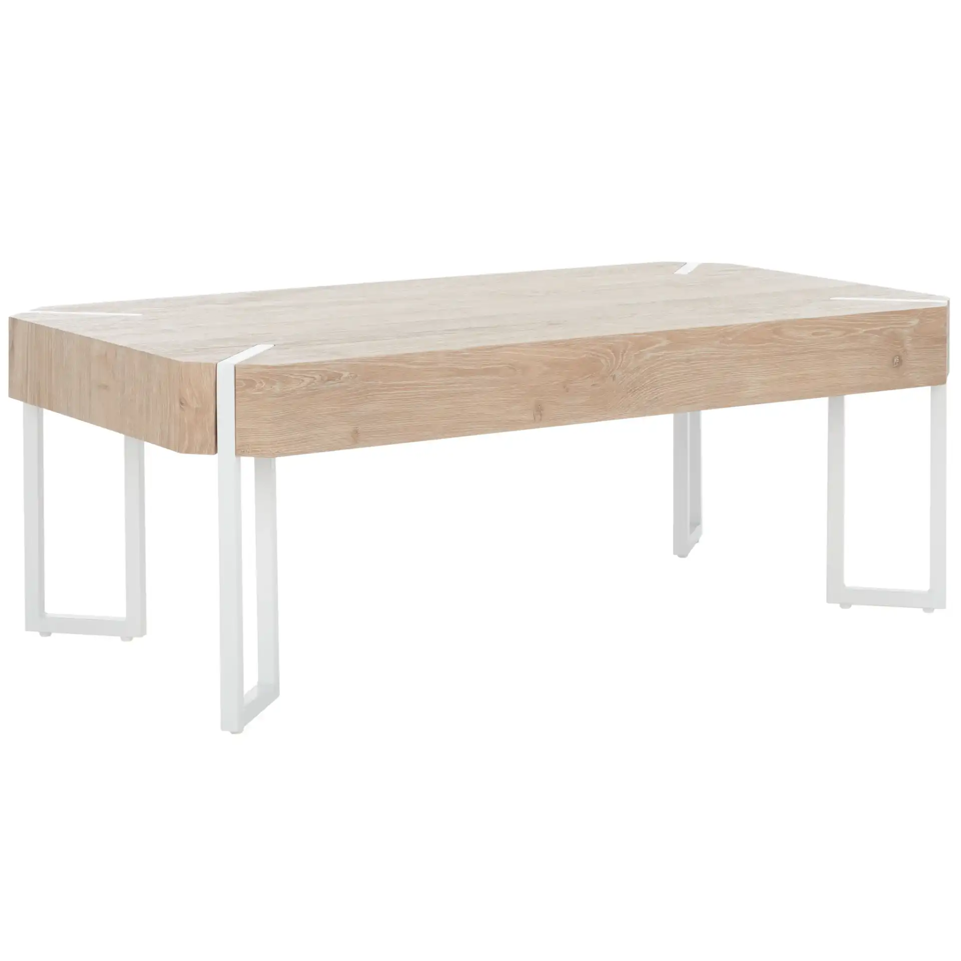 Edgecombe Coffee Table in Natural / White, detail view