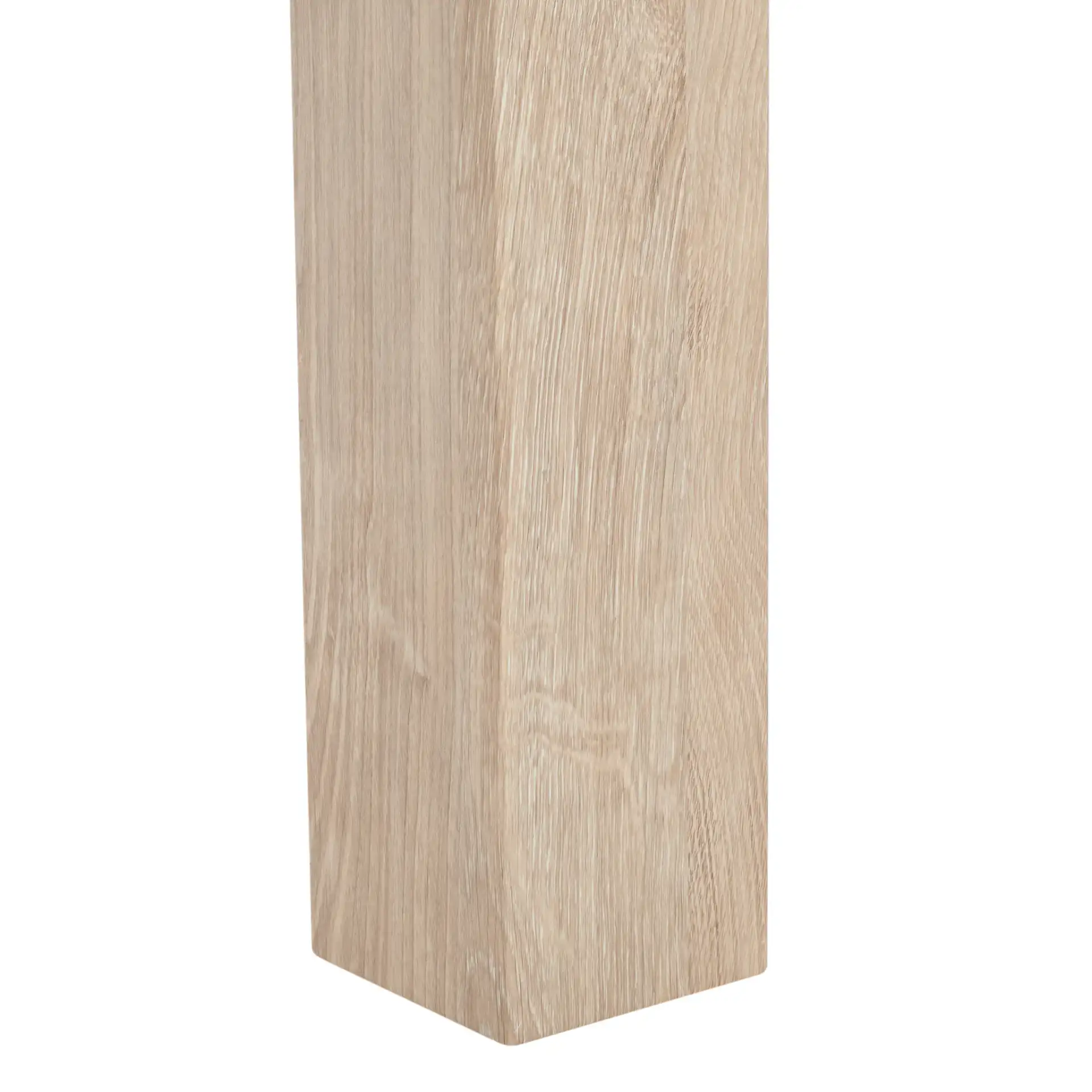 Coromio Coffee Table in Light Gray / Natural, detail view
