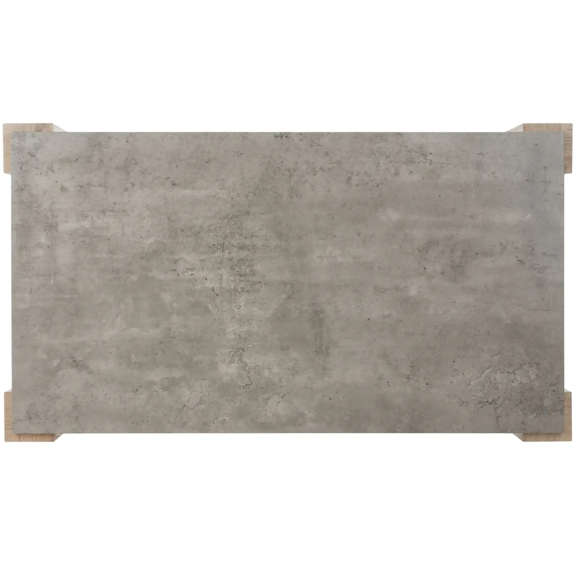 Coromio Coffee Table in Light Gray / Natural, detail view