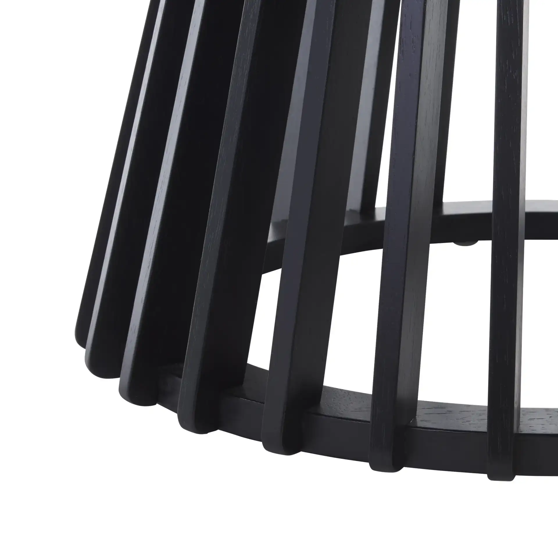 Cassio Coffee Table in Black, detail view