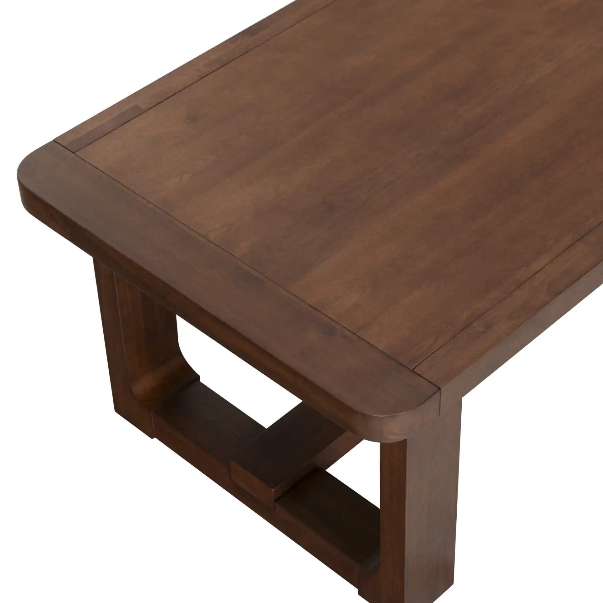 Jaromir Coffee Table in Dark Walnut in a styled room