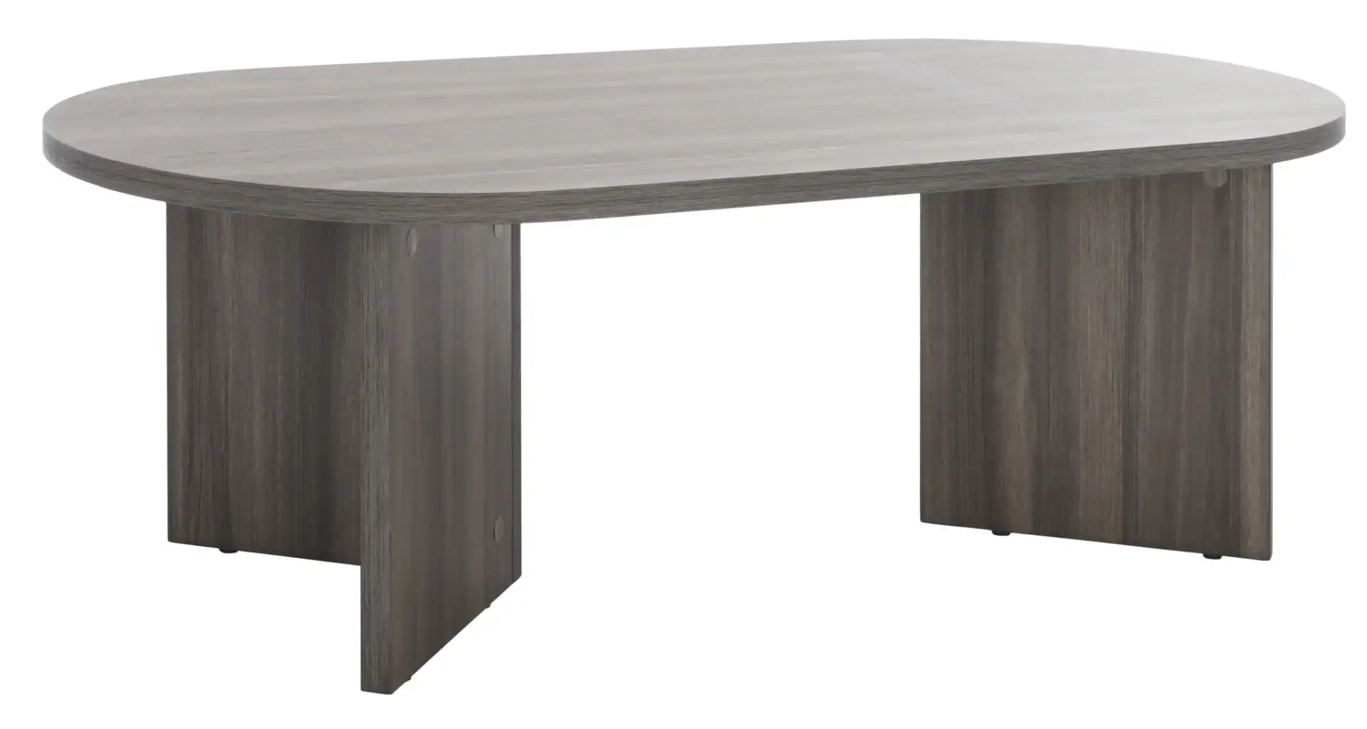 Tayson Coffee Table in Slate Gray, detail view