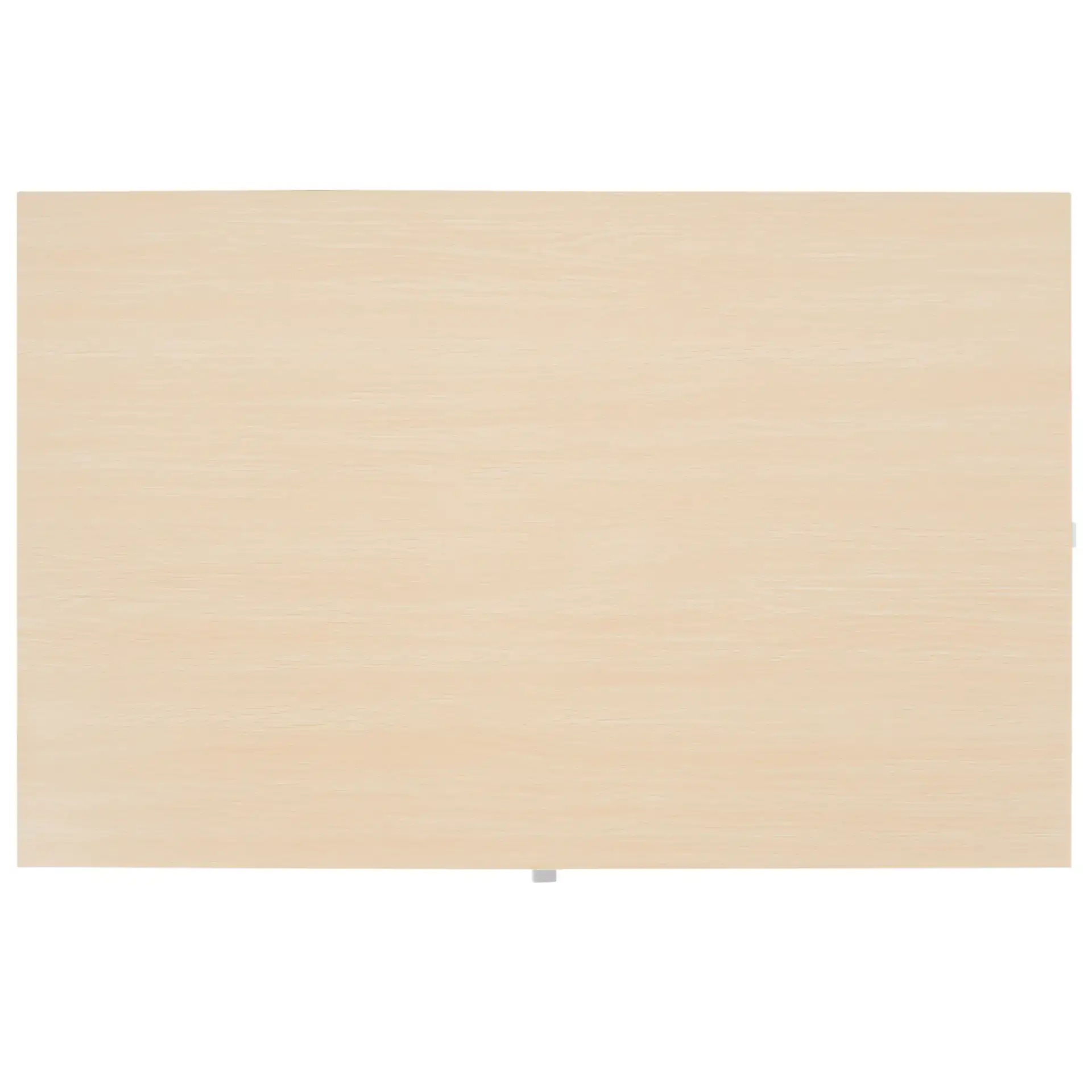 Jaxith Coffee Table in Natural / Silver, detail view