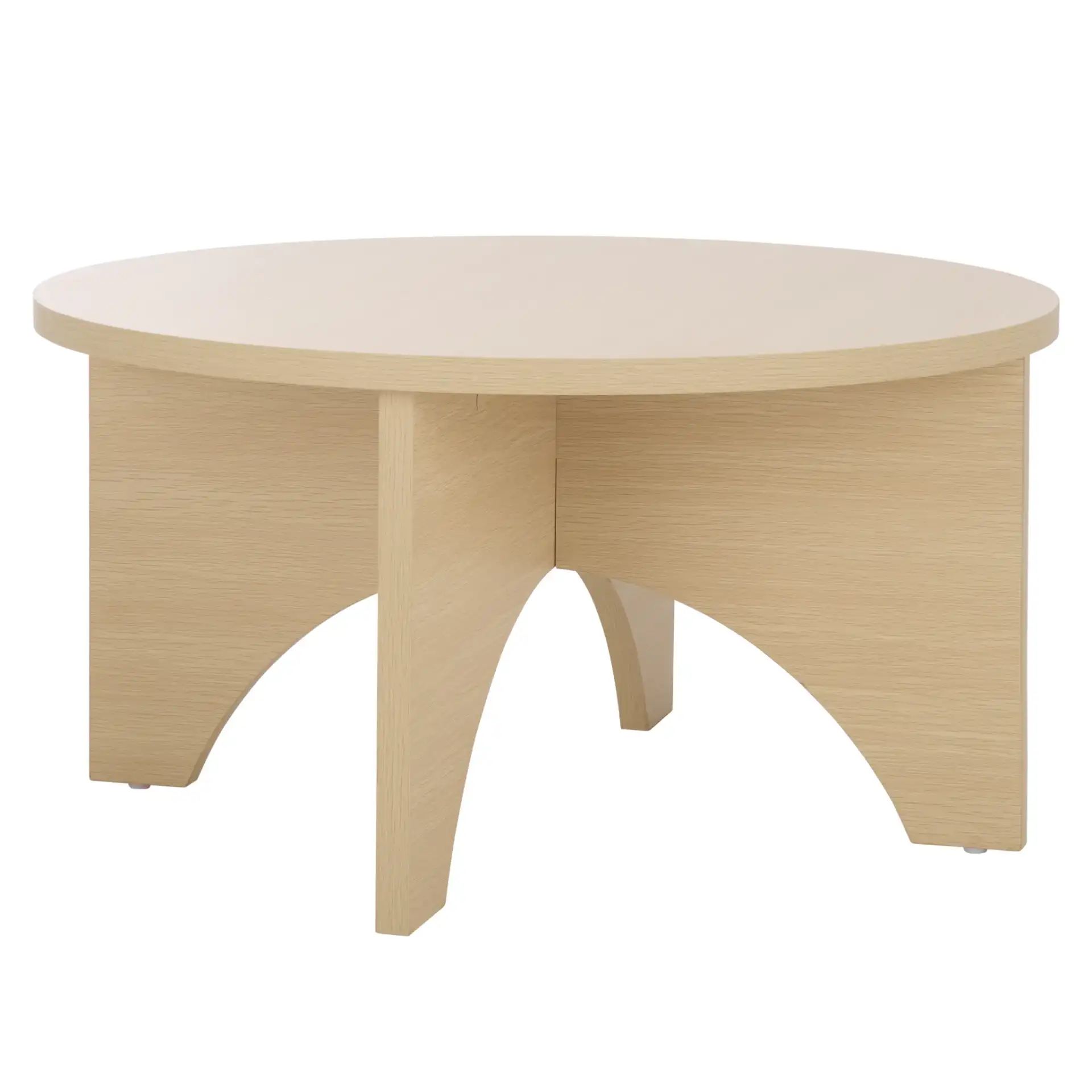 Eustace Coffee Table in Sand, detail view