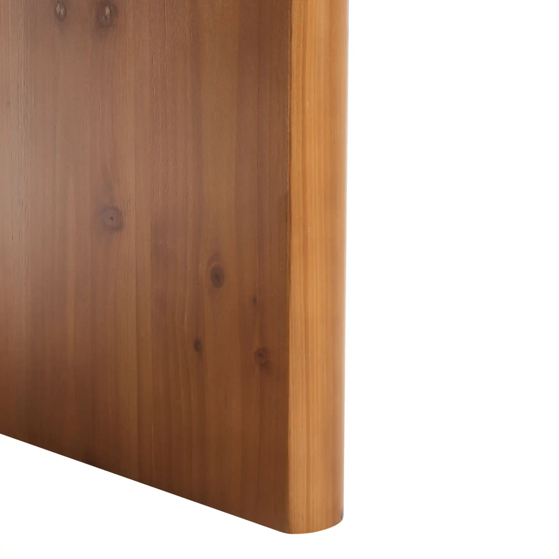 Truman Rectangle Coffee Table in Brown, detail view