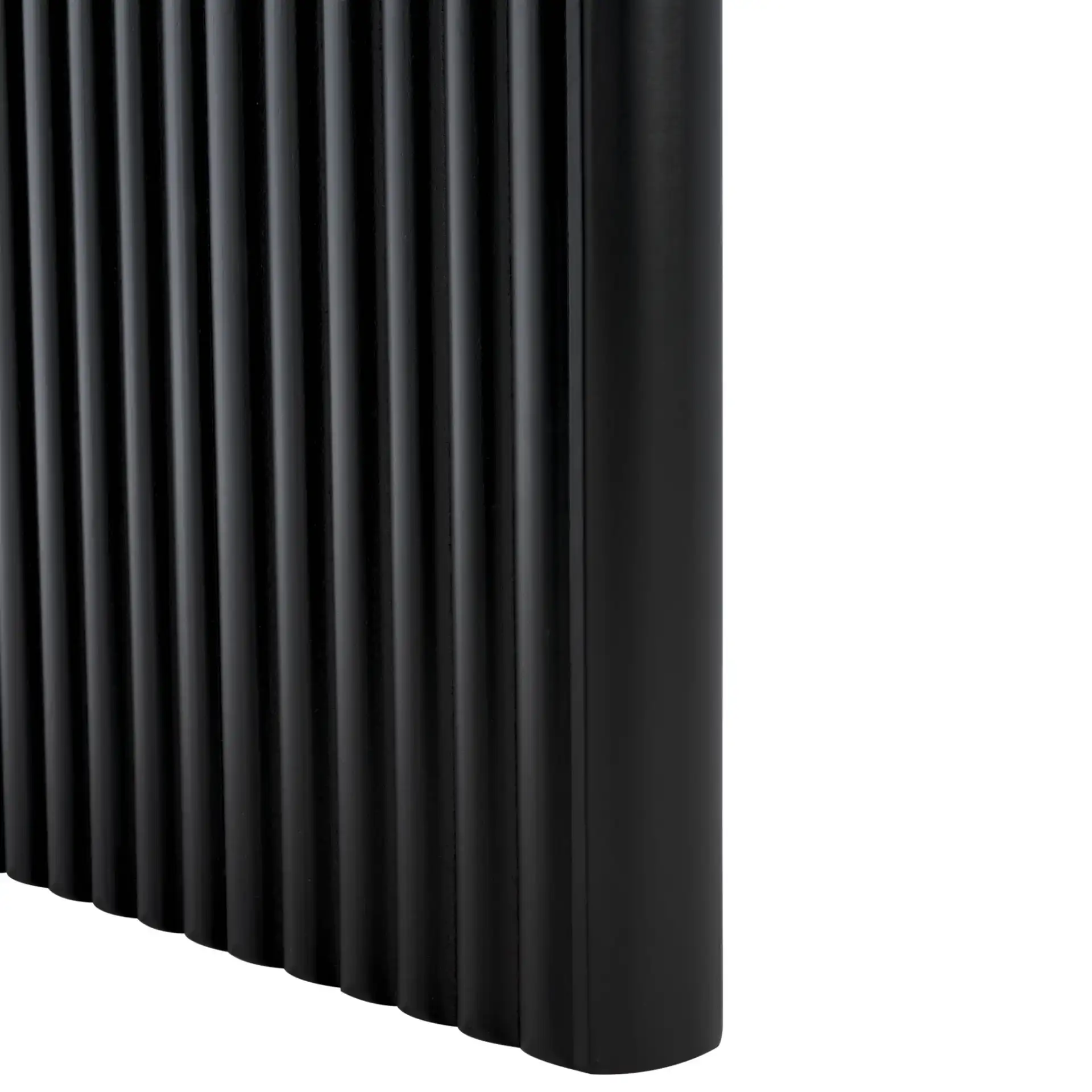 Buckley Rectangle Coffee Table in Black, detail view