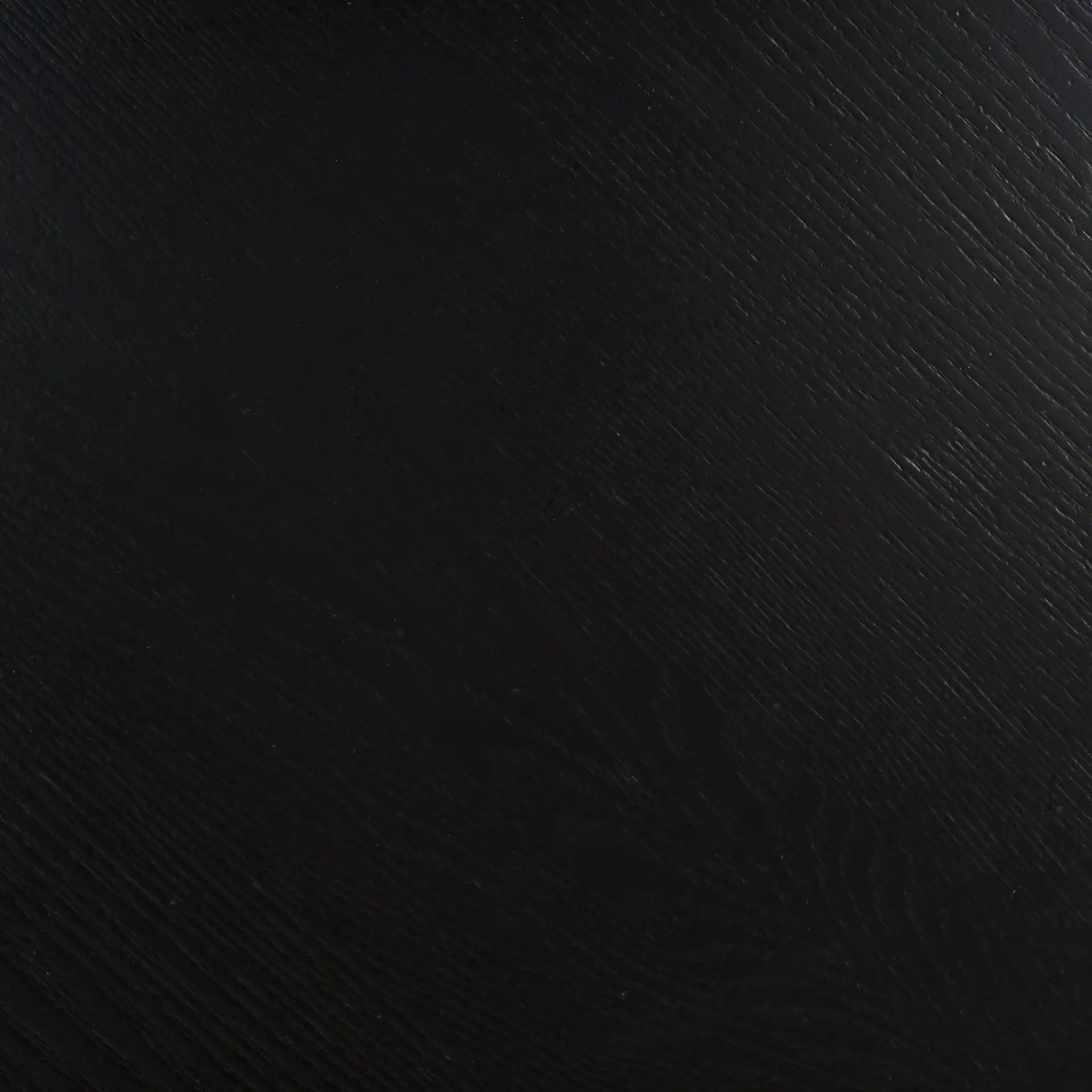 Rafaela Round Coffee Table in Black, detail view