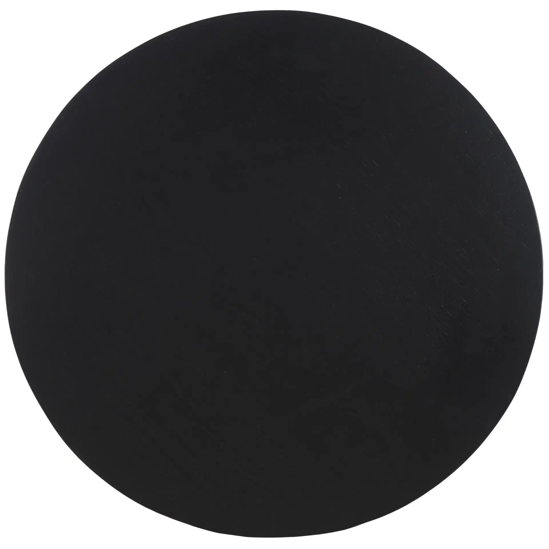 Rafaela Round Coffee Table in Black, detail view