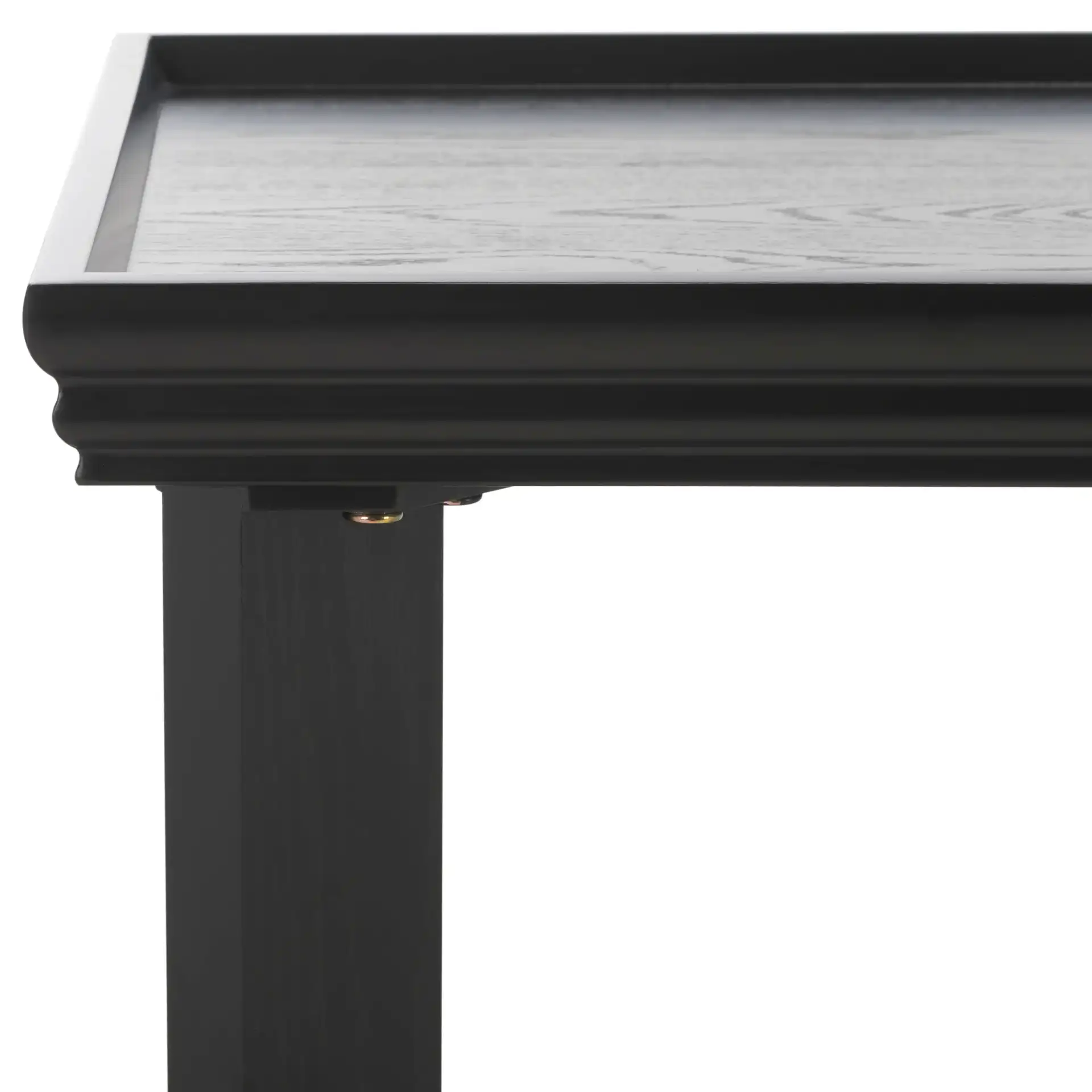 Naios Coffee Table in Black in a styled room