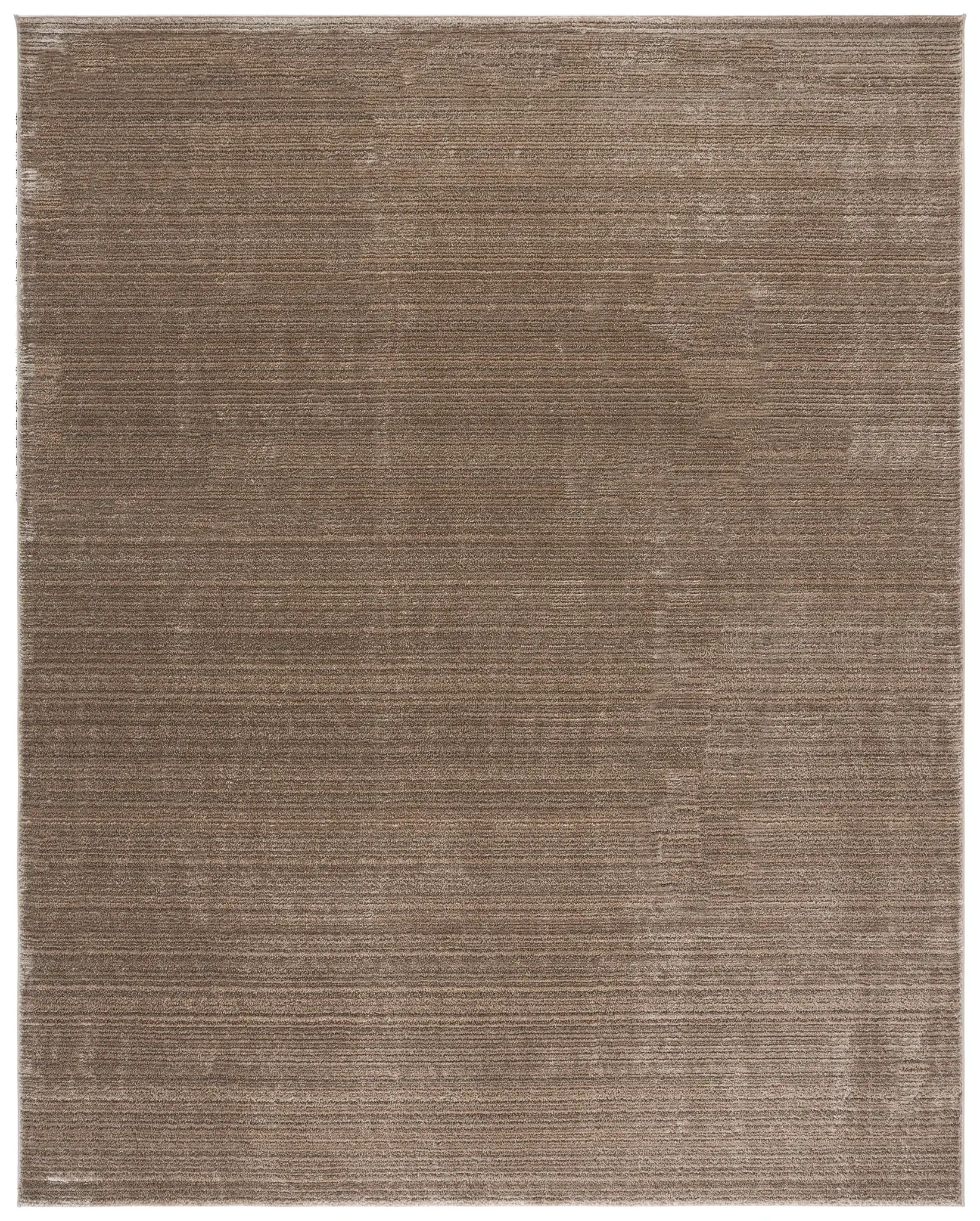 Cooper Modern Ribbed Rug in Beige