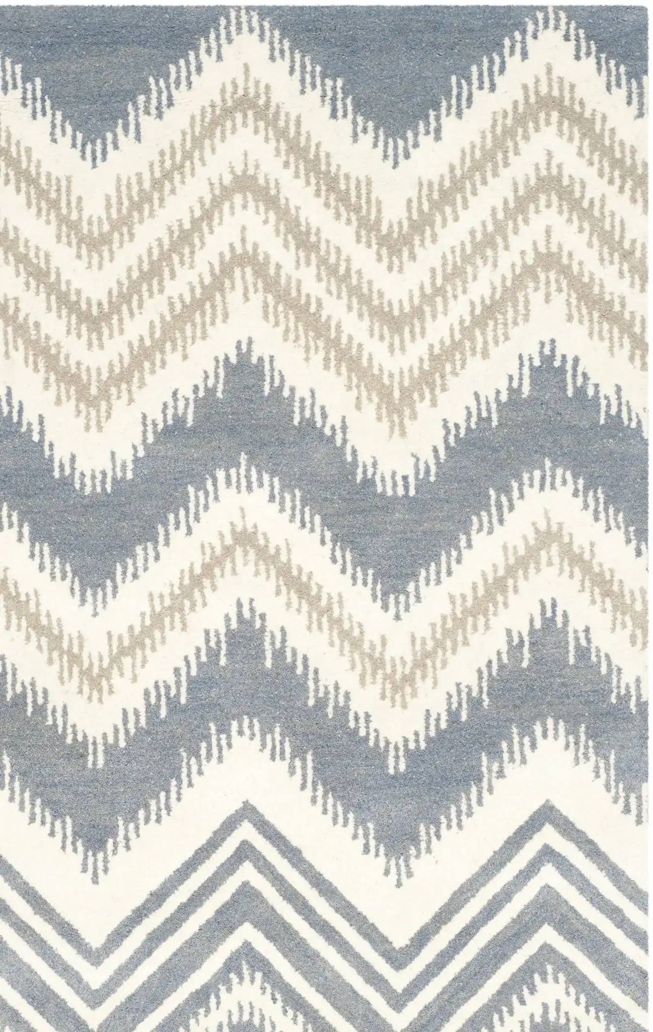 Blue / Ivory