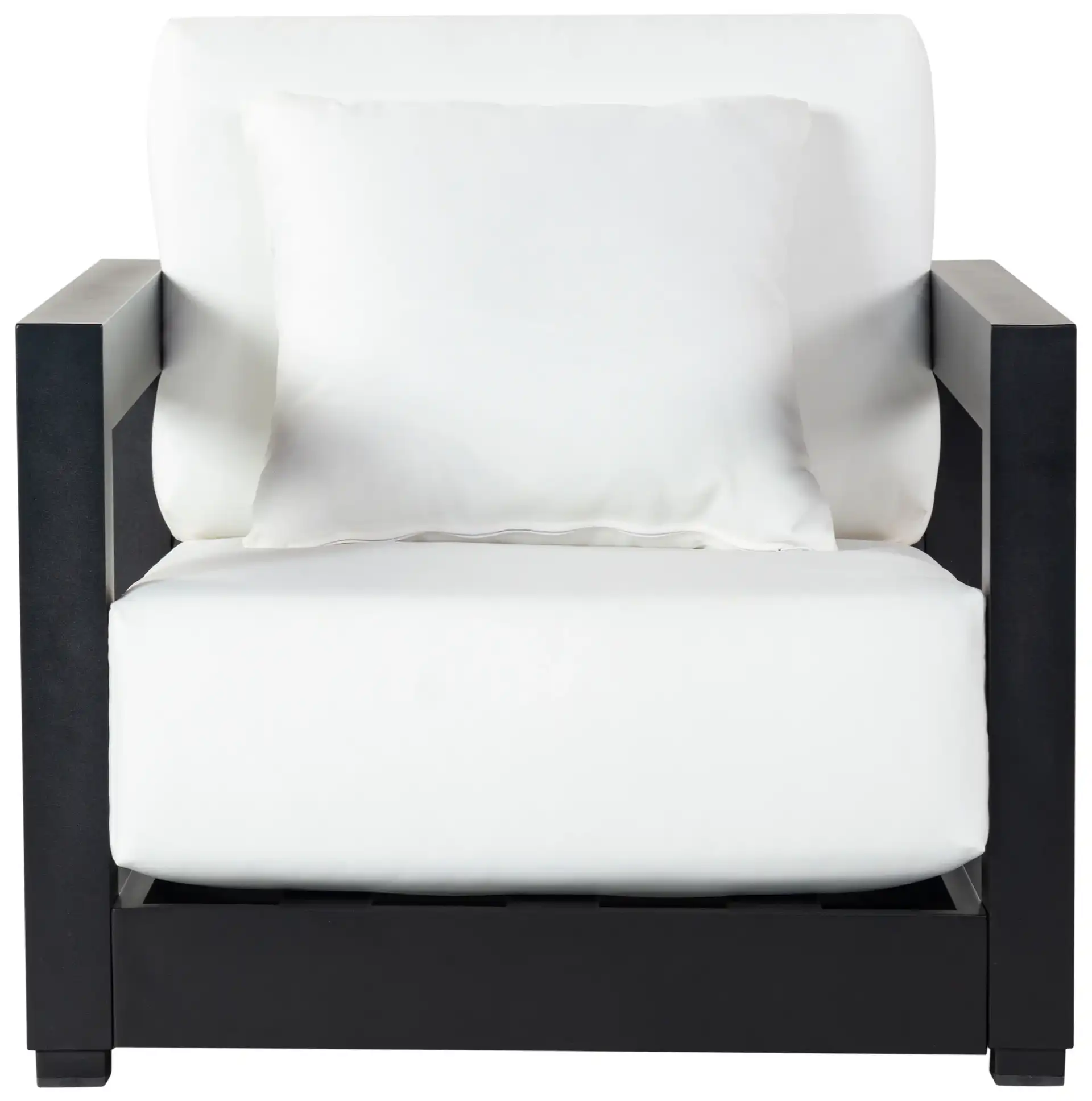 Montford Armchair in Black / White