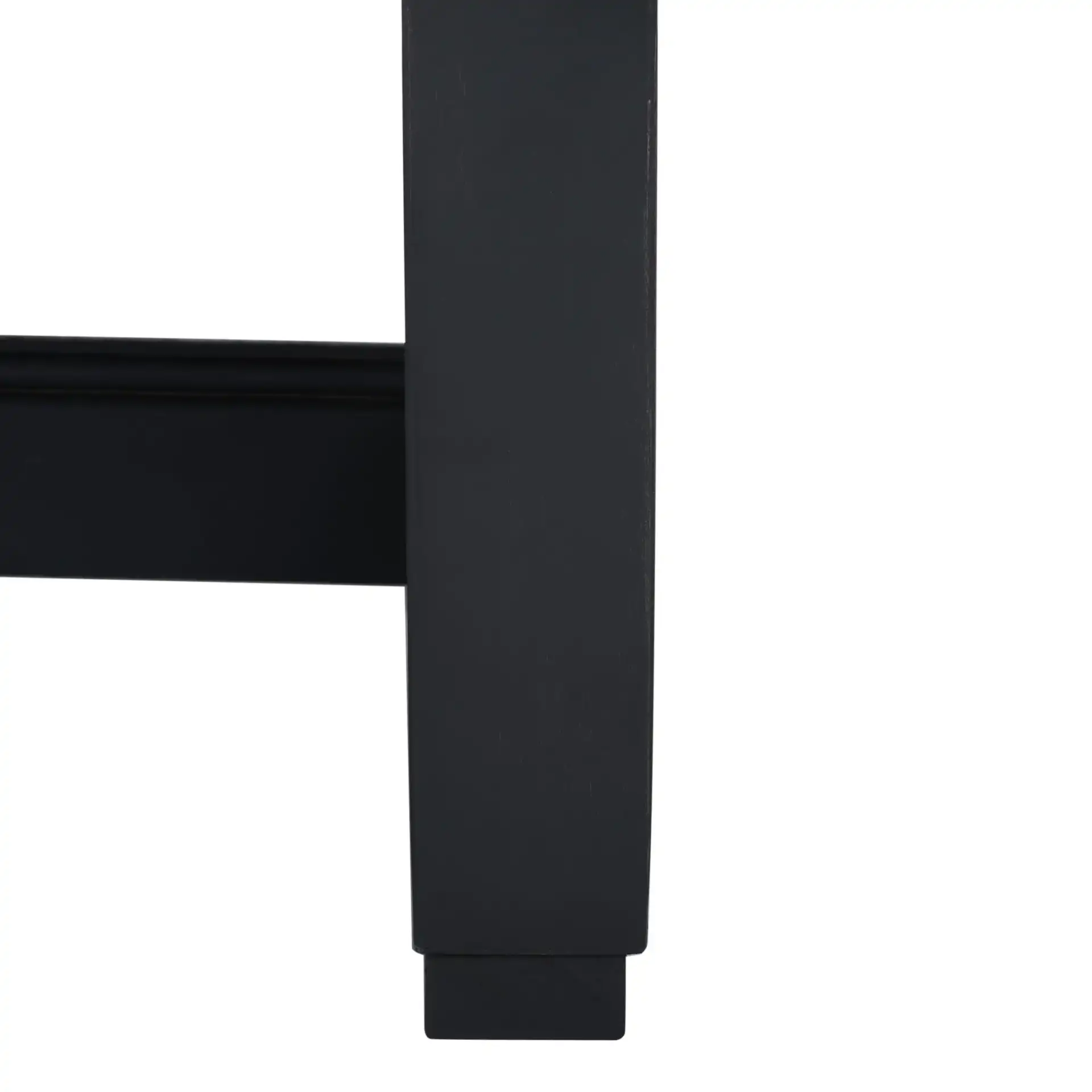 Montford Coffee Table in Black in a styled room