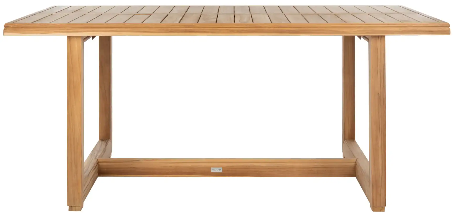 Montford Teak Dining Table in Natural Teak