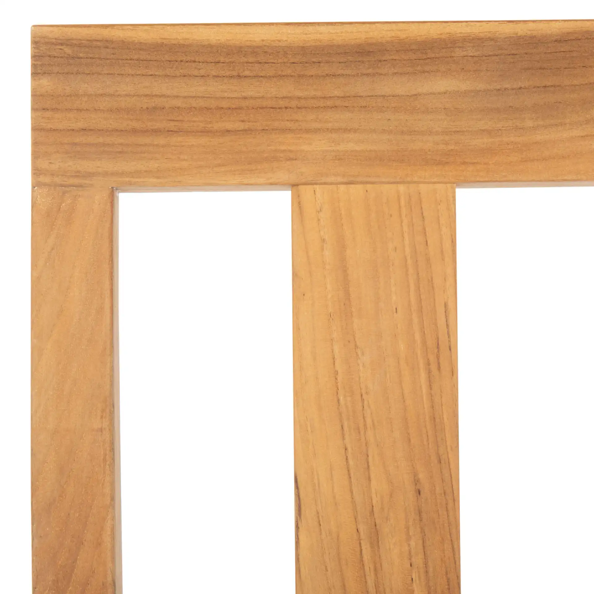 Montford Teak Dining Chair (Set of 2) in Natural in a styled room