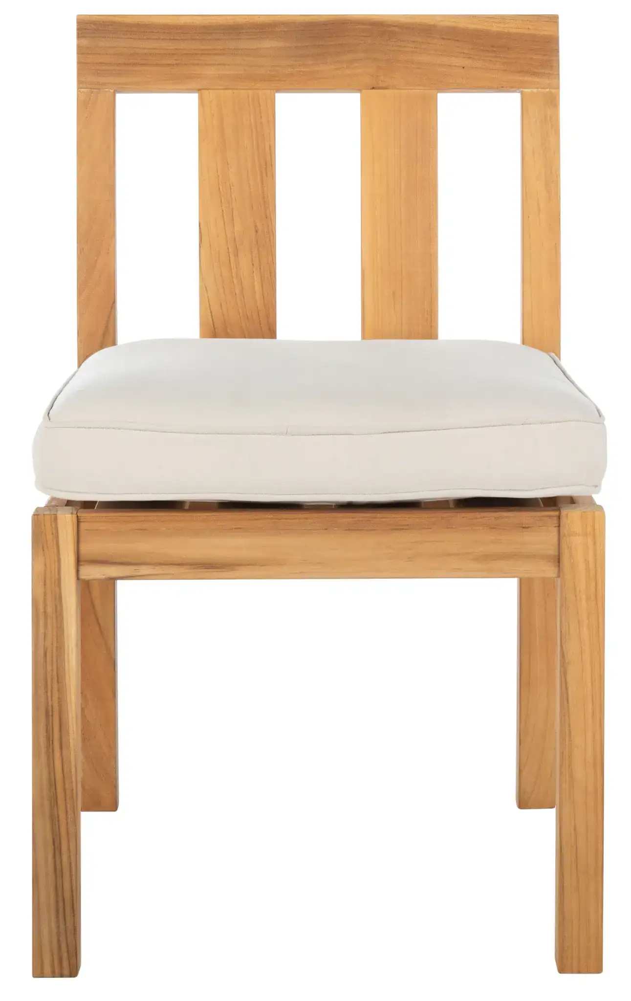Montford Teak Dining Chair (Set of 2) in Natural, detail view