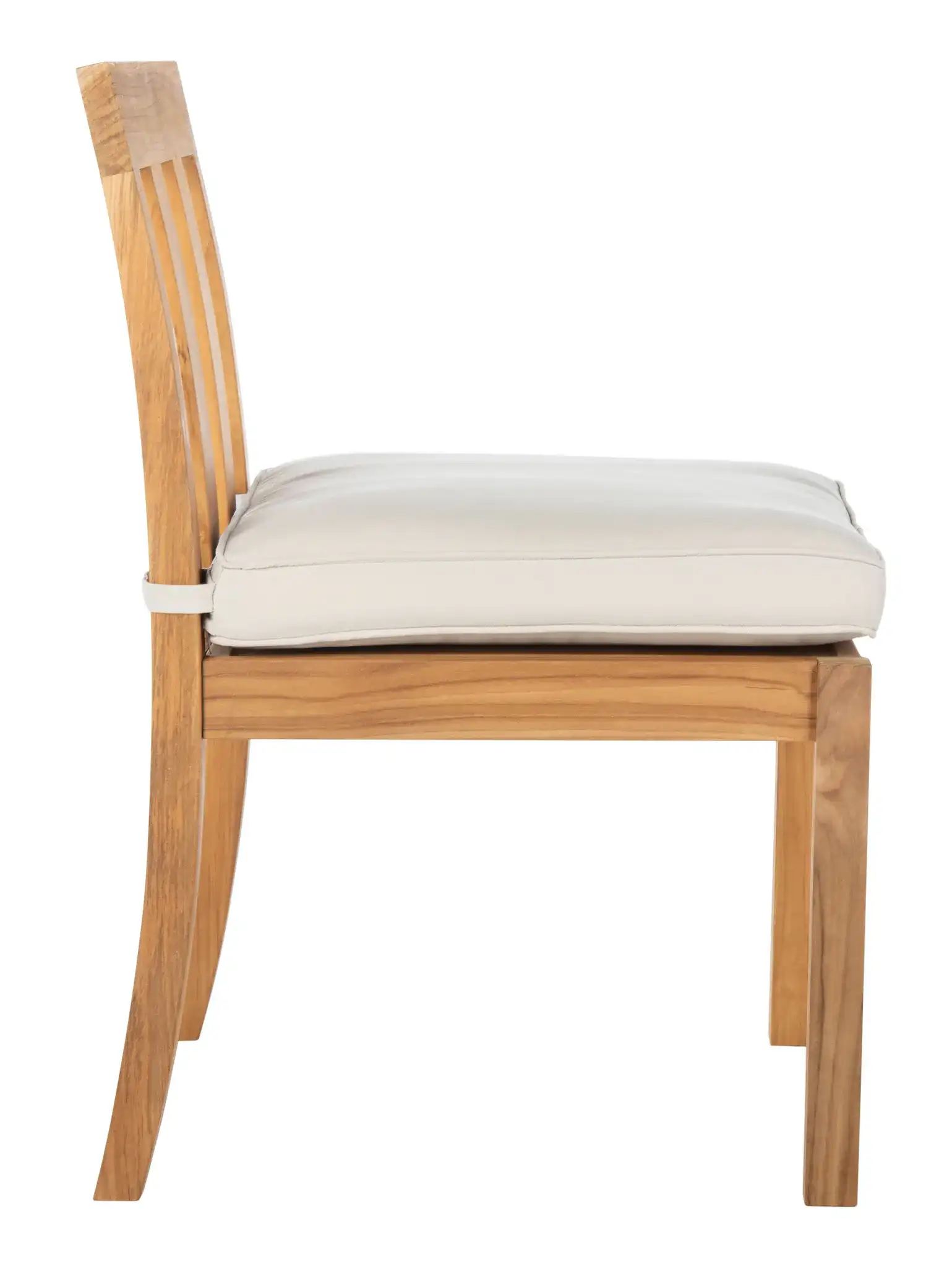 Montford Teak Dining Chair (Set of 2) in Natural, detail view