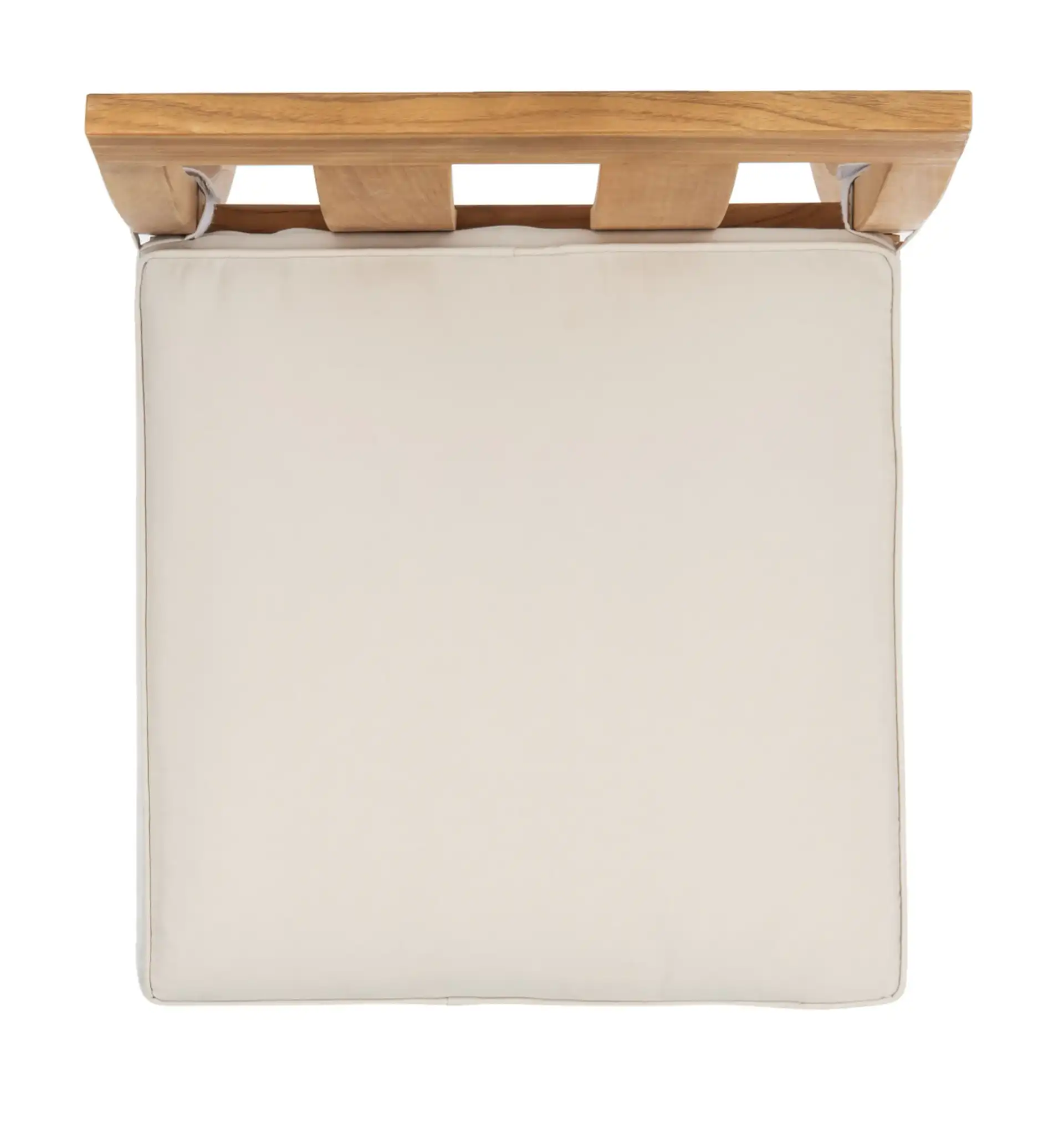 Montford Teak Dining Chair (Set of 2) in Natural, detail view