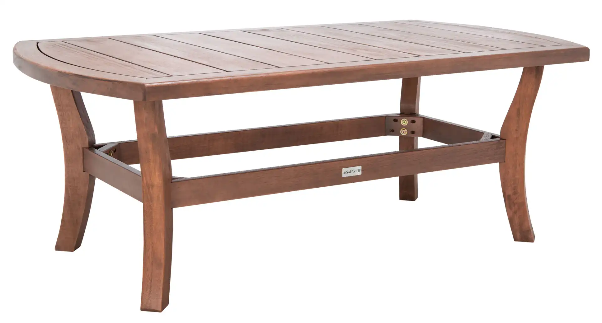 Payden Outdoor Coffee Table in Natural, detail view