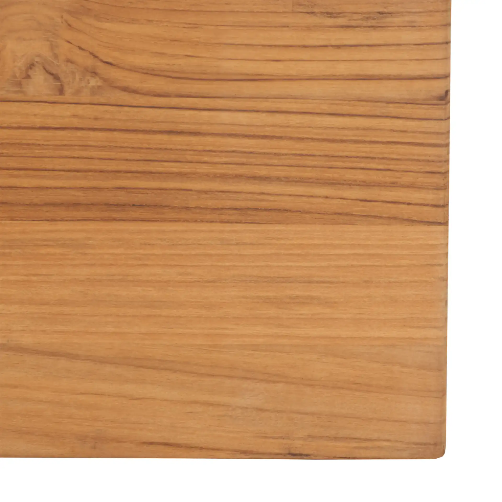 Kauai Brazil Teak Coffee Table in Natural in a styled room