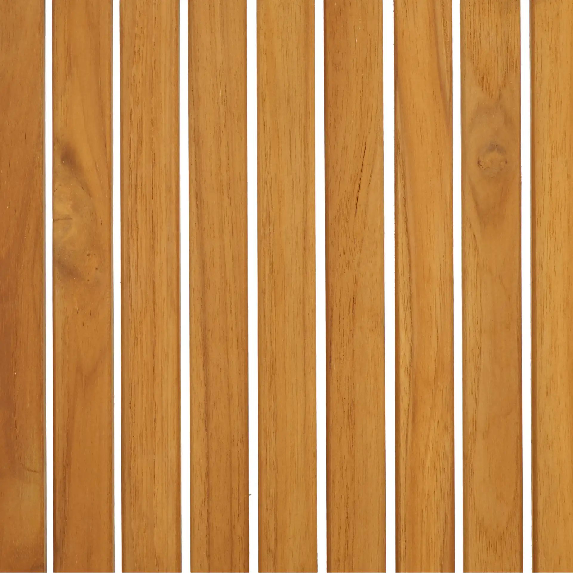 Tortuga Patio Coffee Table in Natural, detail view