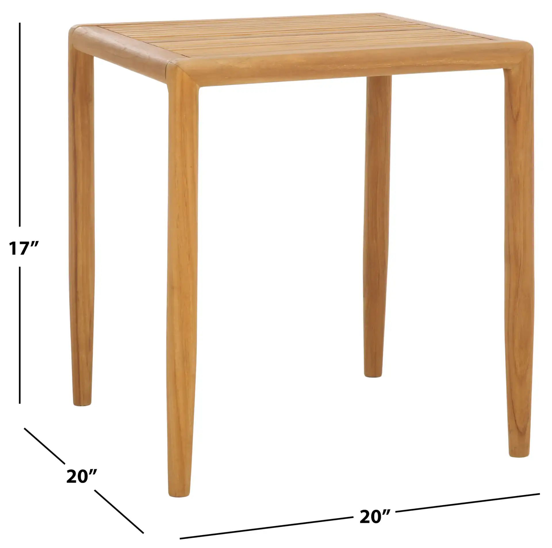 Tortuga Patio Chair in Natural / White, detail view