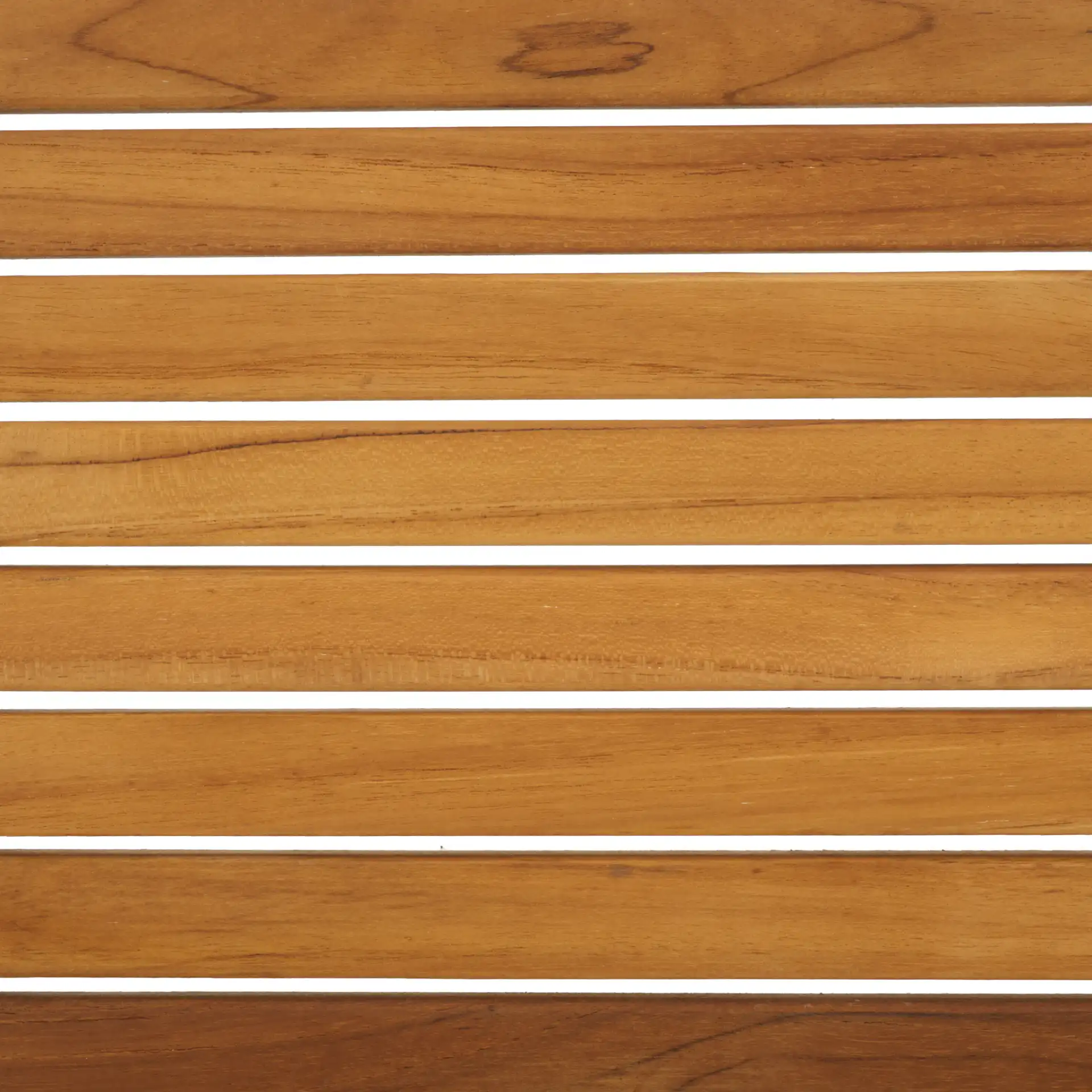 Tortuga Patio Chair in Natural / White, detail view