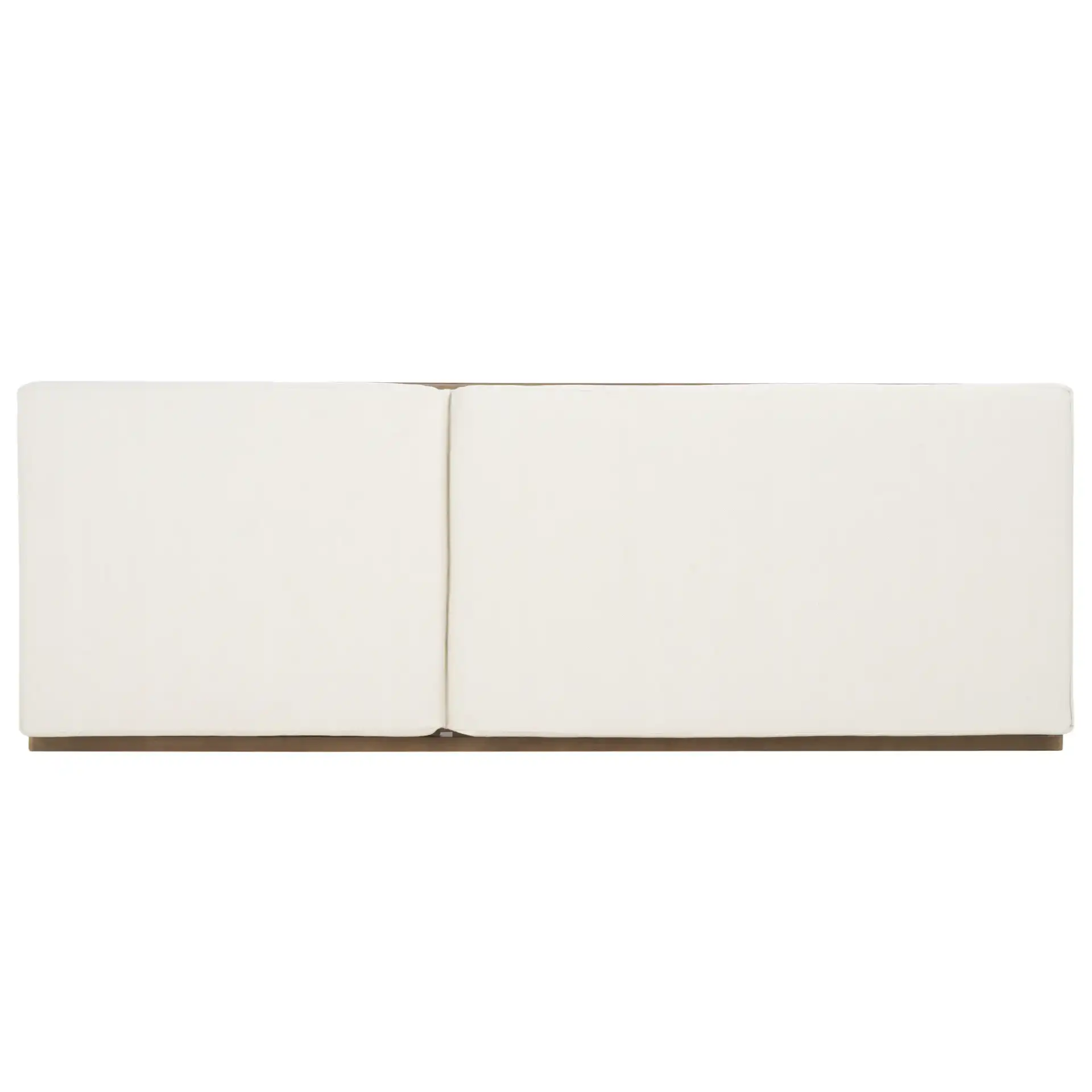 Saint Vincent Chaise Lounge in Natural / Beige, detail view