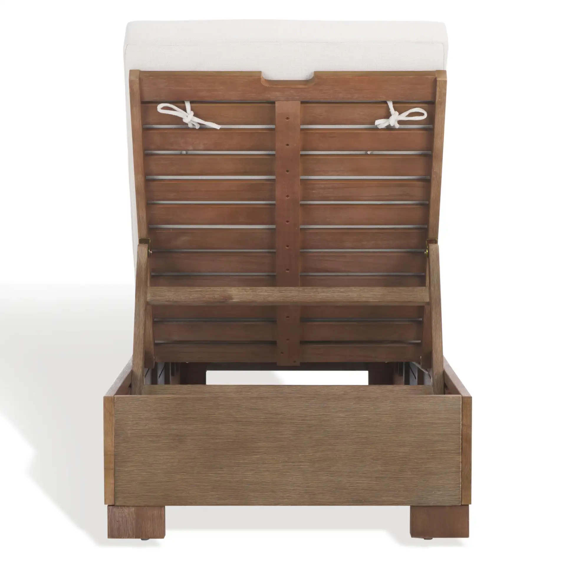 Blanquilla Chaise Lounge in Natural / Beige, detail view