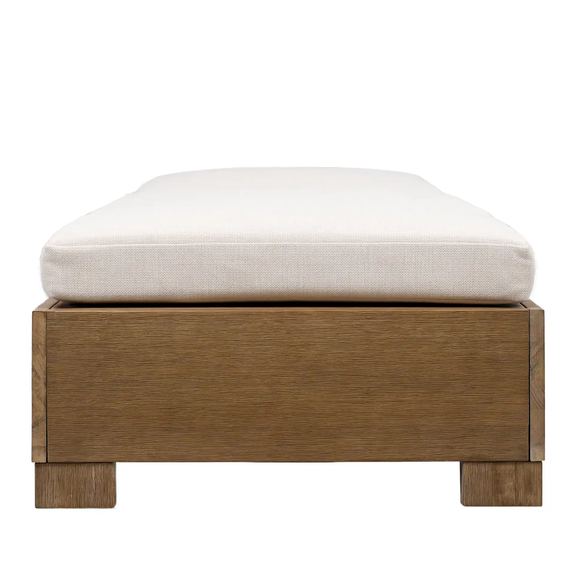 Blanquilla Chaise Lounge in Natural / Beige, detail view