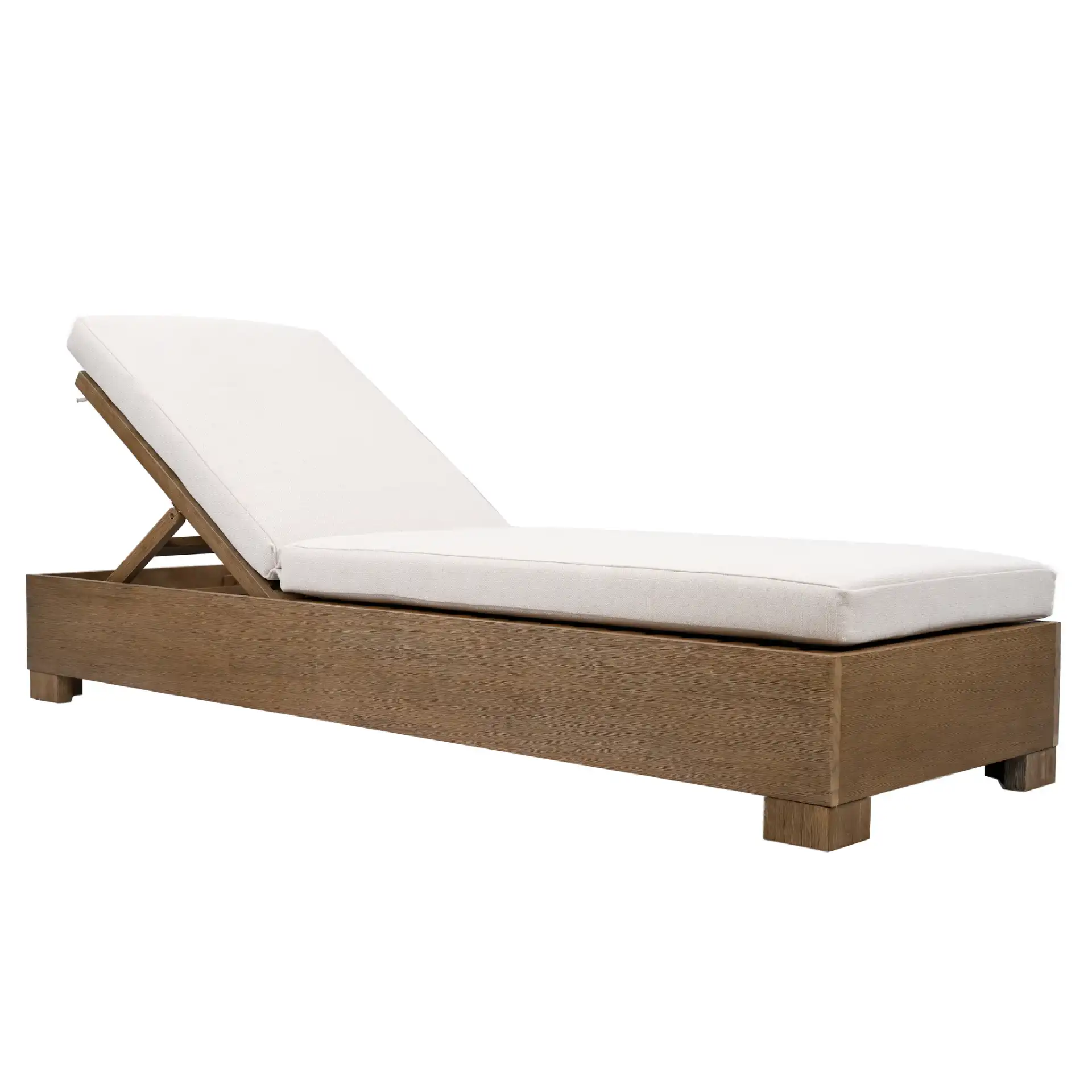 Blanquilla Chaise Lounge in Natural / Beige, detail view