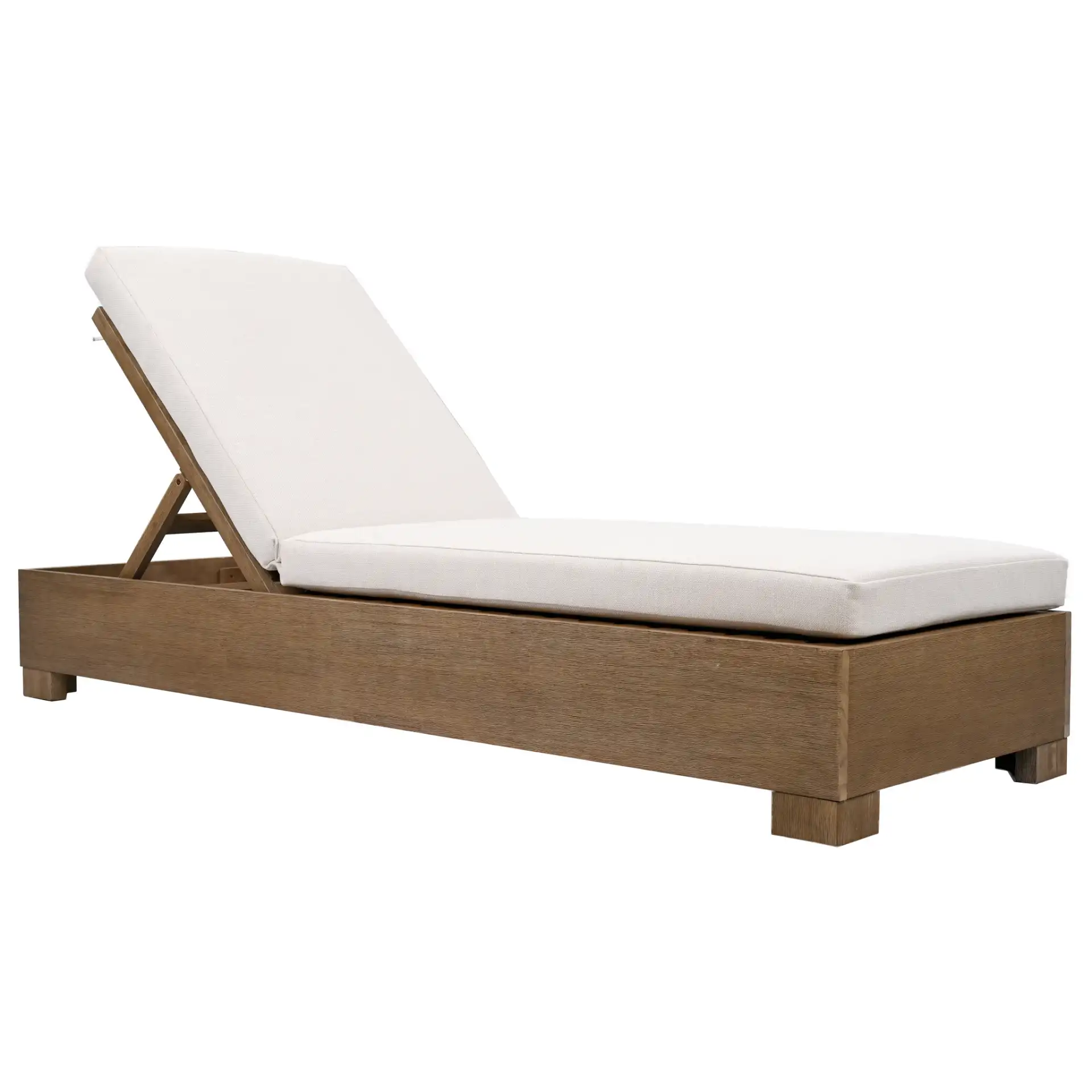 Blanquilla Chaise Lounge in Natural / Beige, detail view