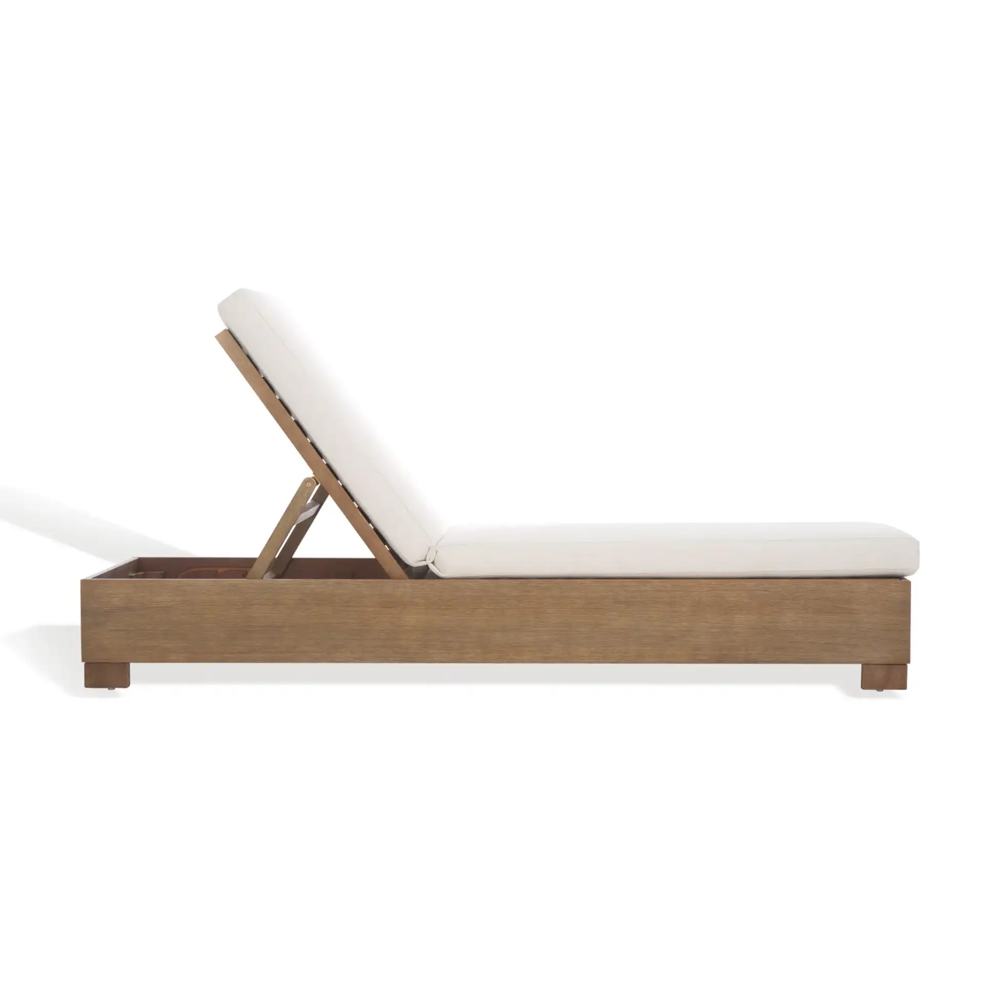 Blanquilla Chaise Lounge in Natural / Beige, detail view