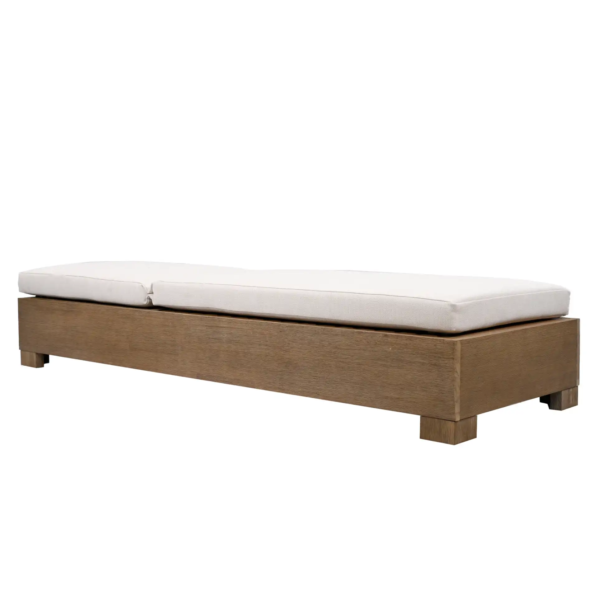 Blanquilla Chaise Lounge in Natural / Beige, detail view