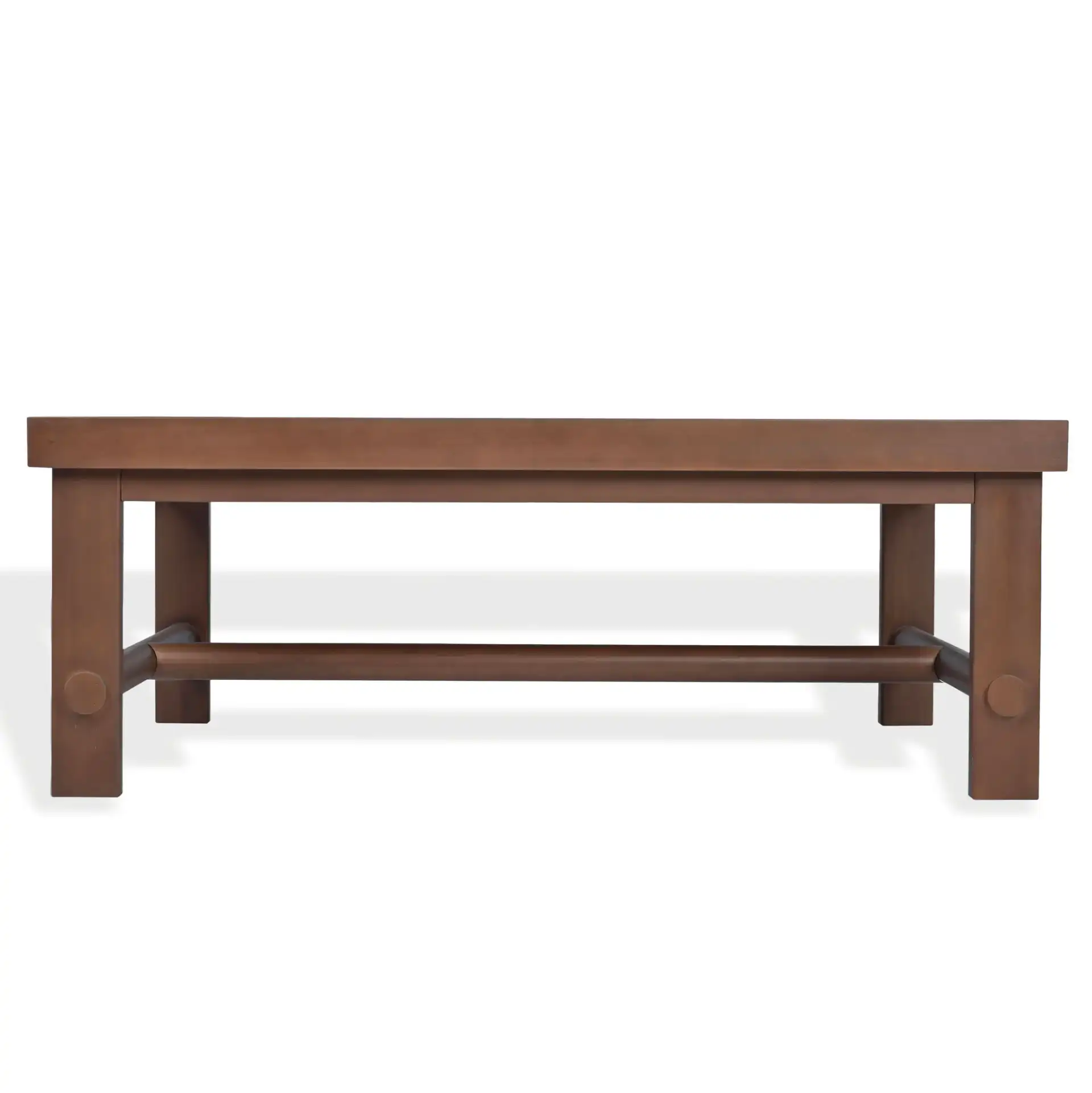 Cruise Eucalyptus Coffee Table in Walnut, detail view