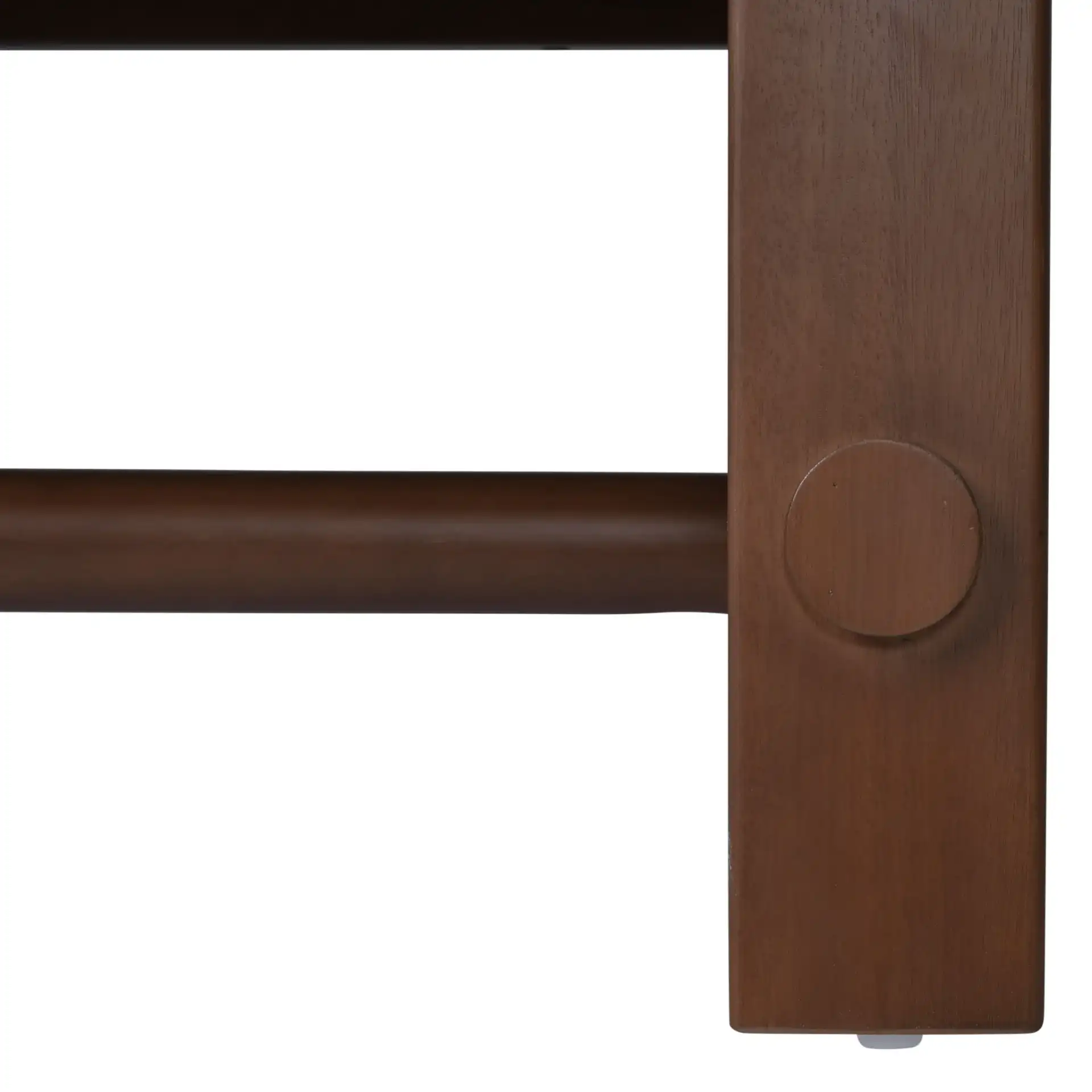 Cruise Eucalyptus Coffee Table in Walnut in a styled room