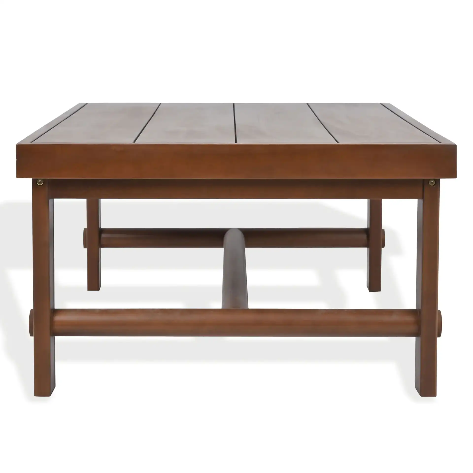 Cruise Eucalyptus Coffee Table in Walnut, detail view
