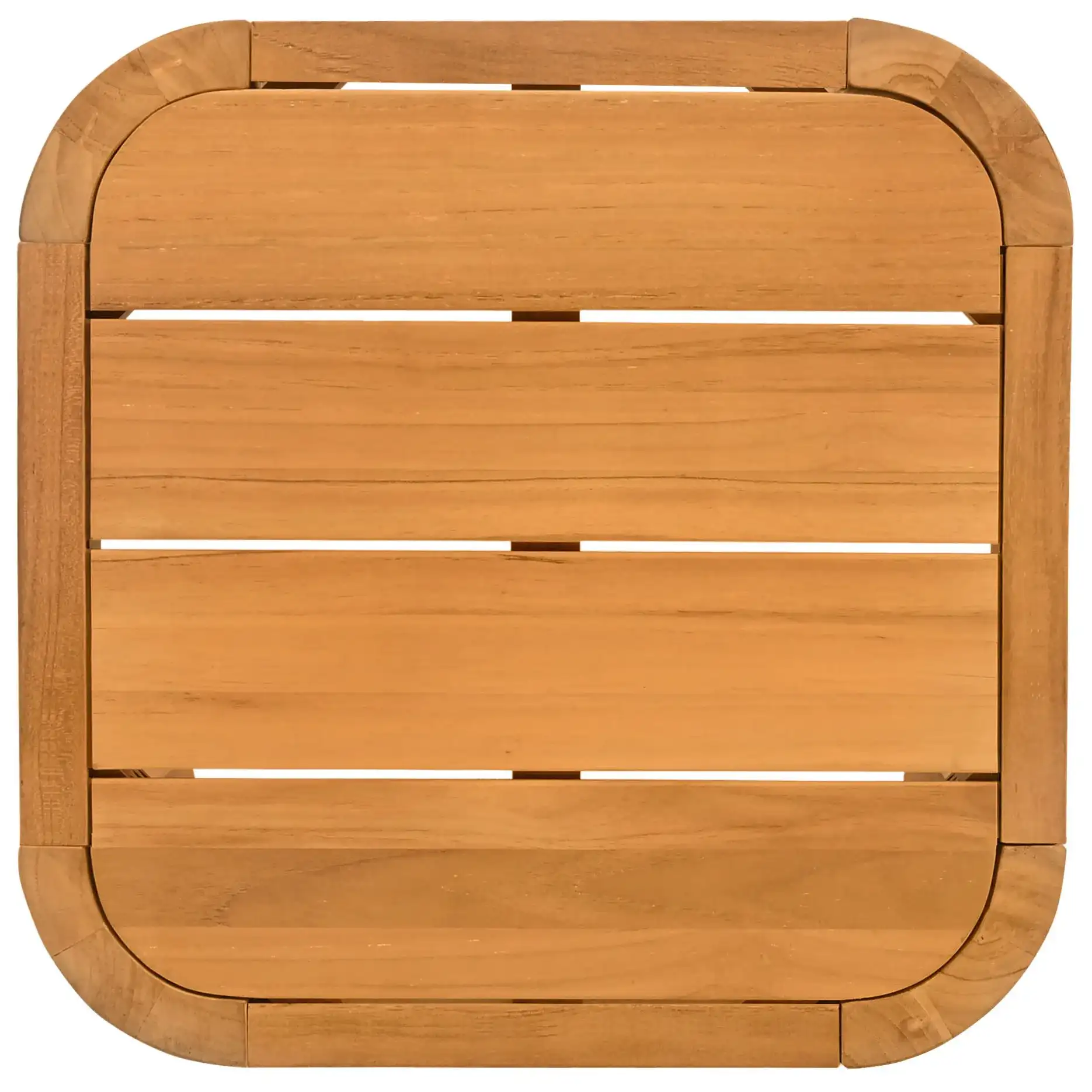 Leilani Teak Accent Table in Natural Teak, detail view