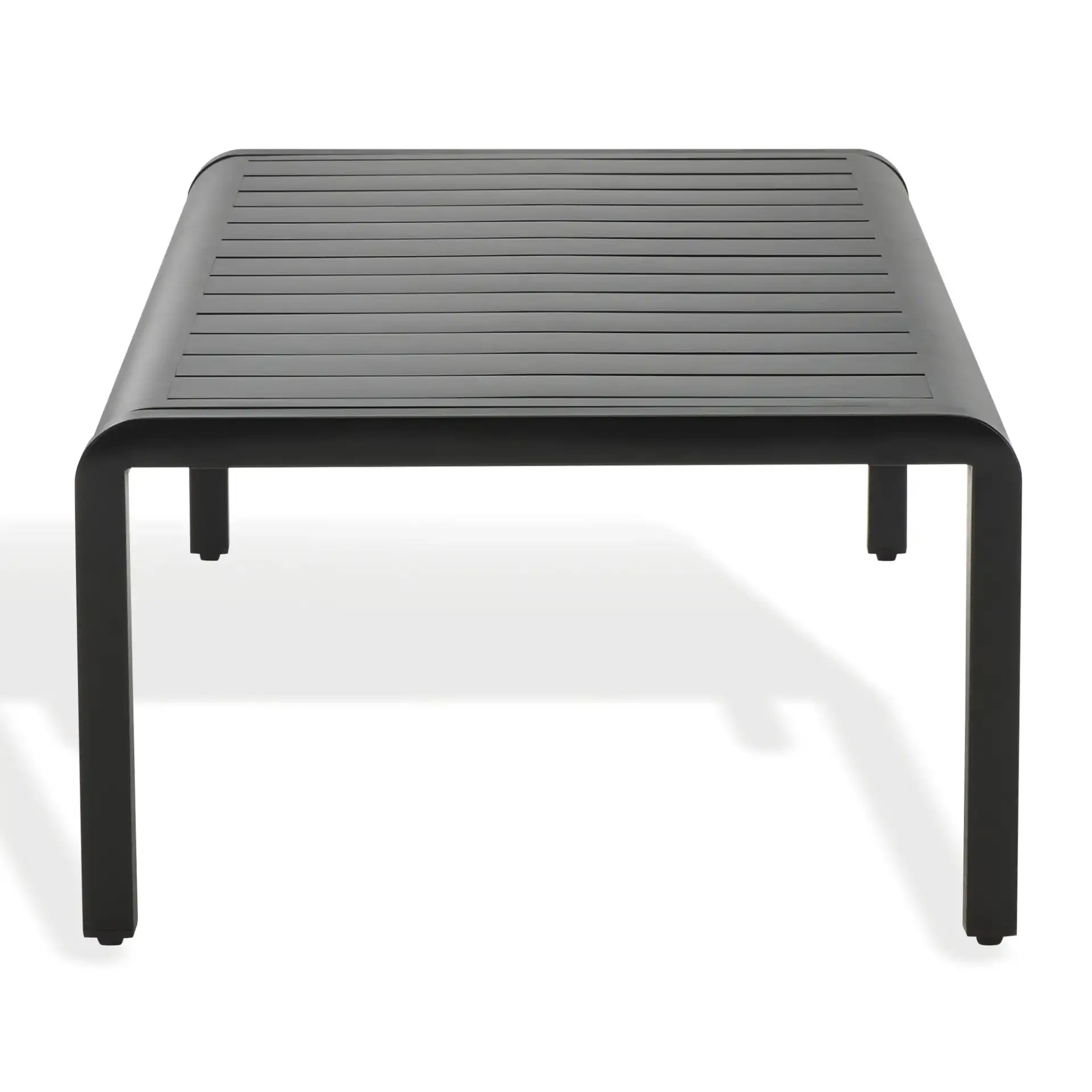 Guam Outdoor Coffee Table in Black, detail view