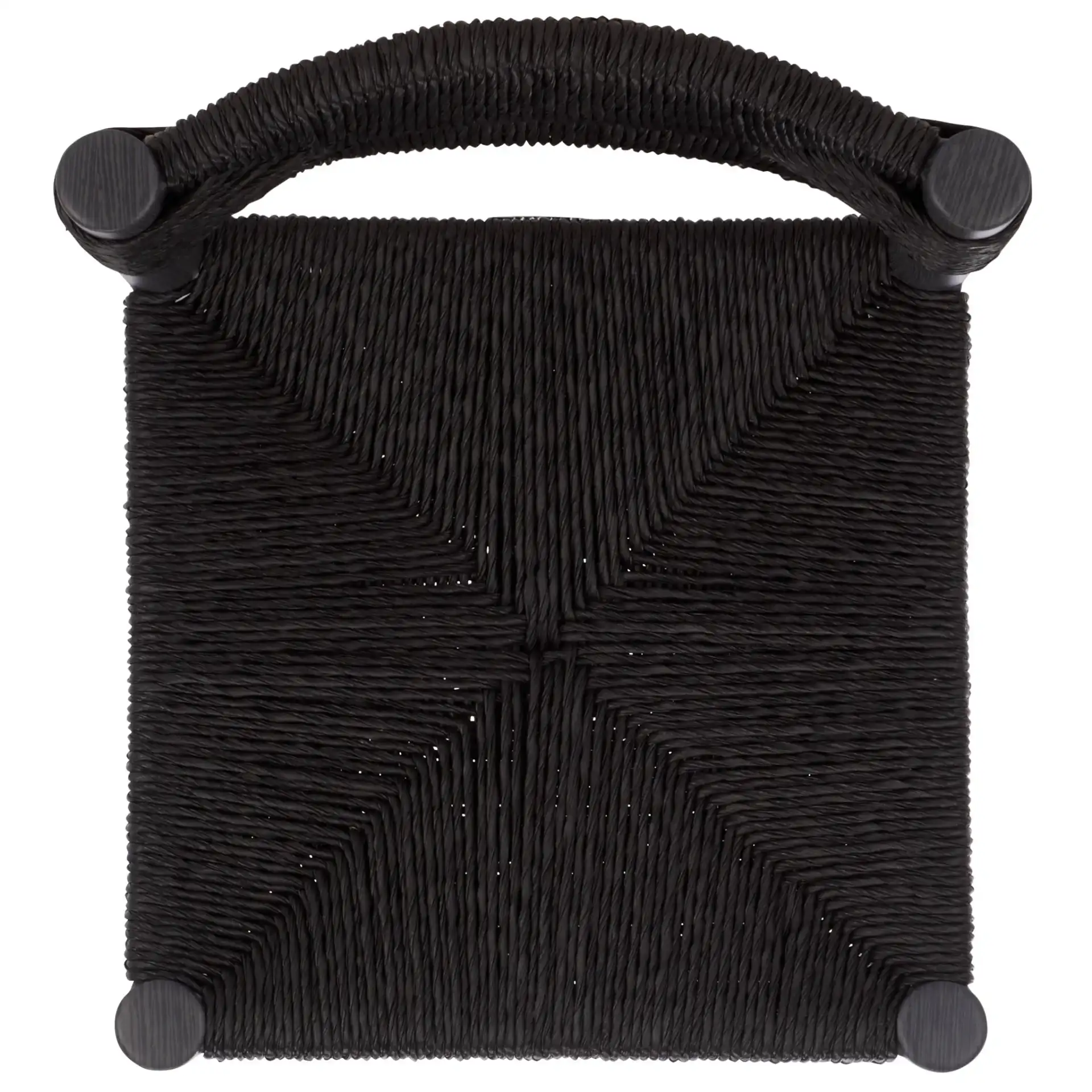 Romona Outdoor Barstool (Set of 2) in Black, detail view