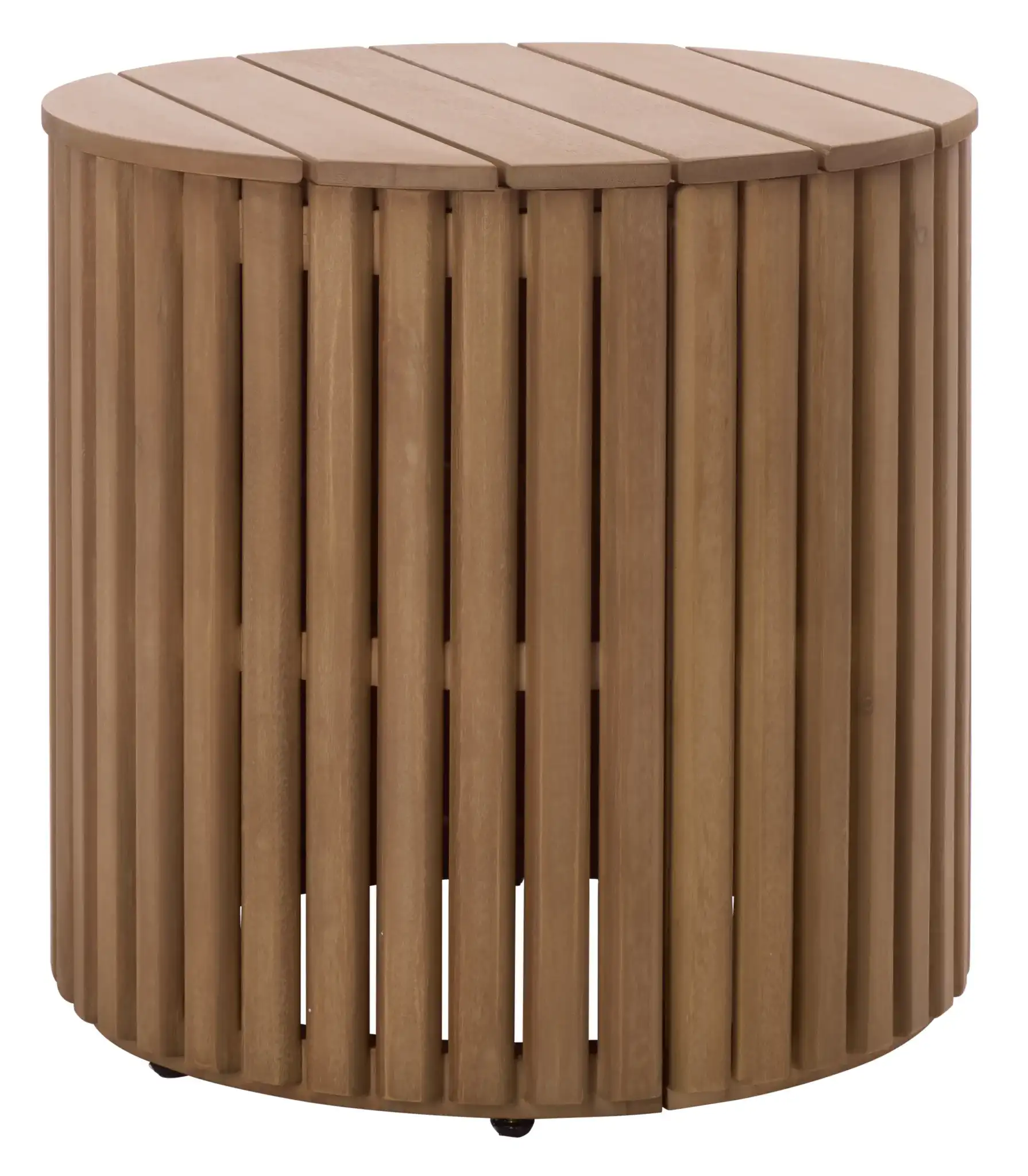Arielle Wood Accent Table in Natural
