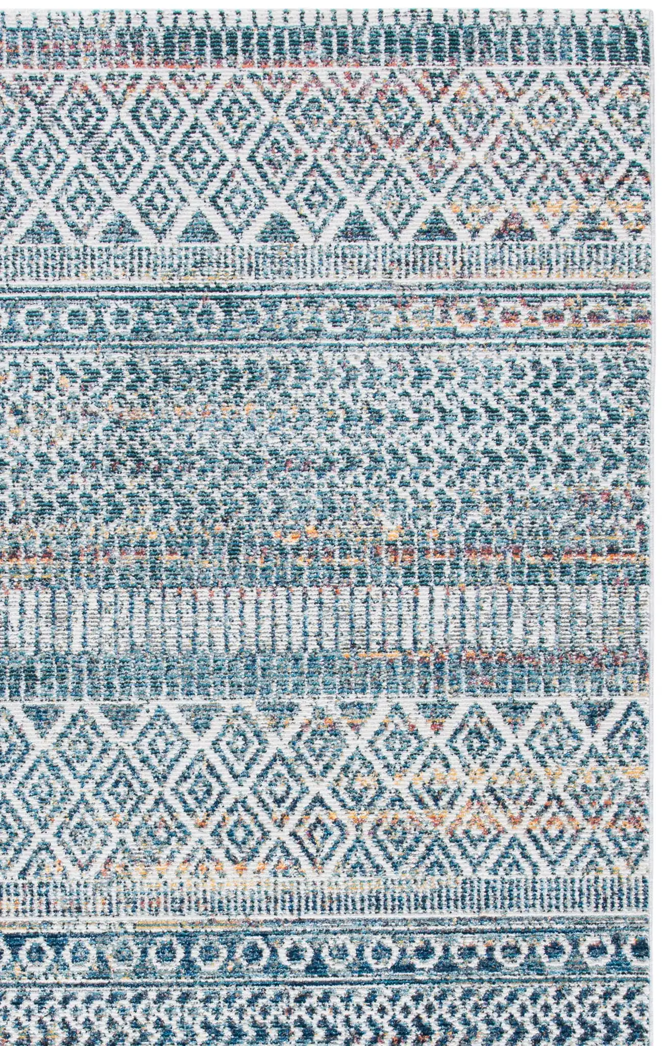 Ivory / Blue