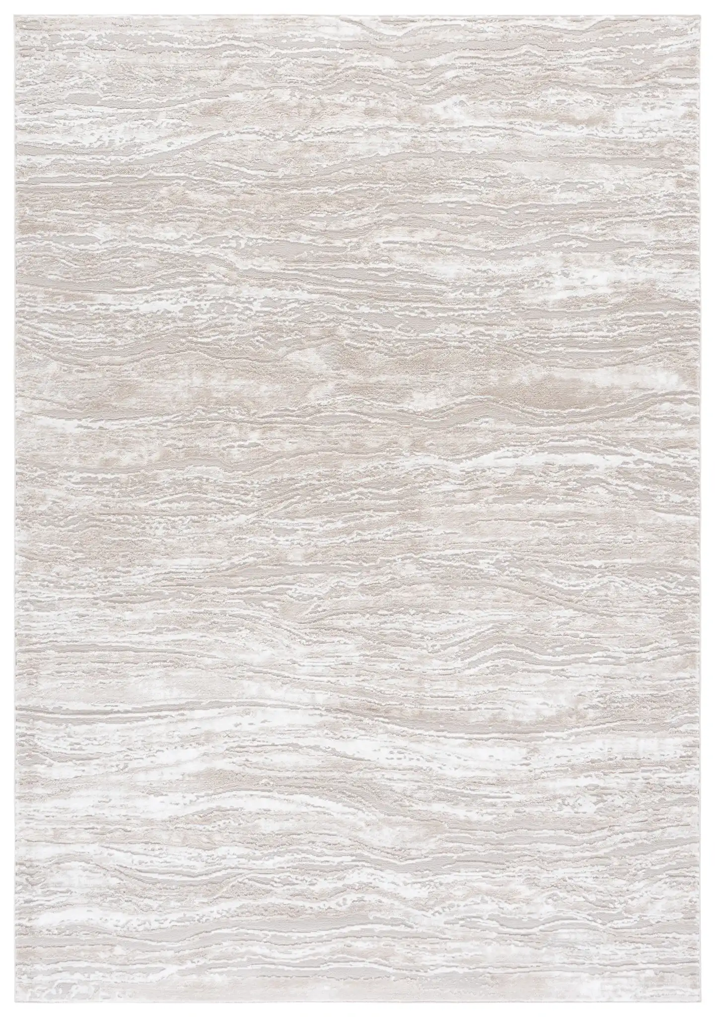 Carter Marble Rug in Ivory / Taupe