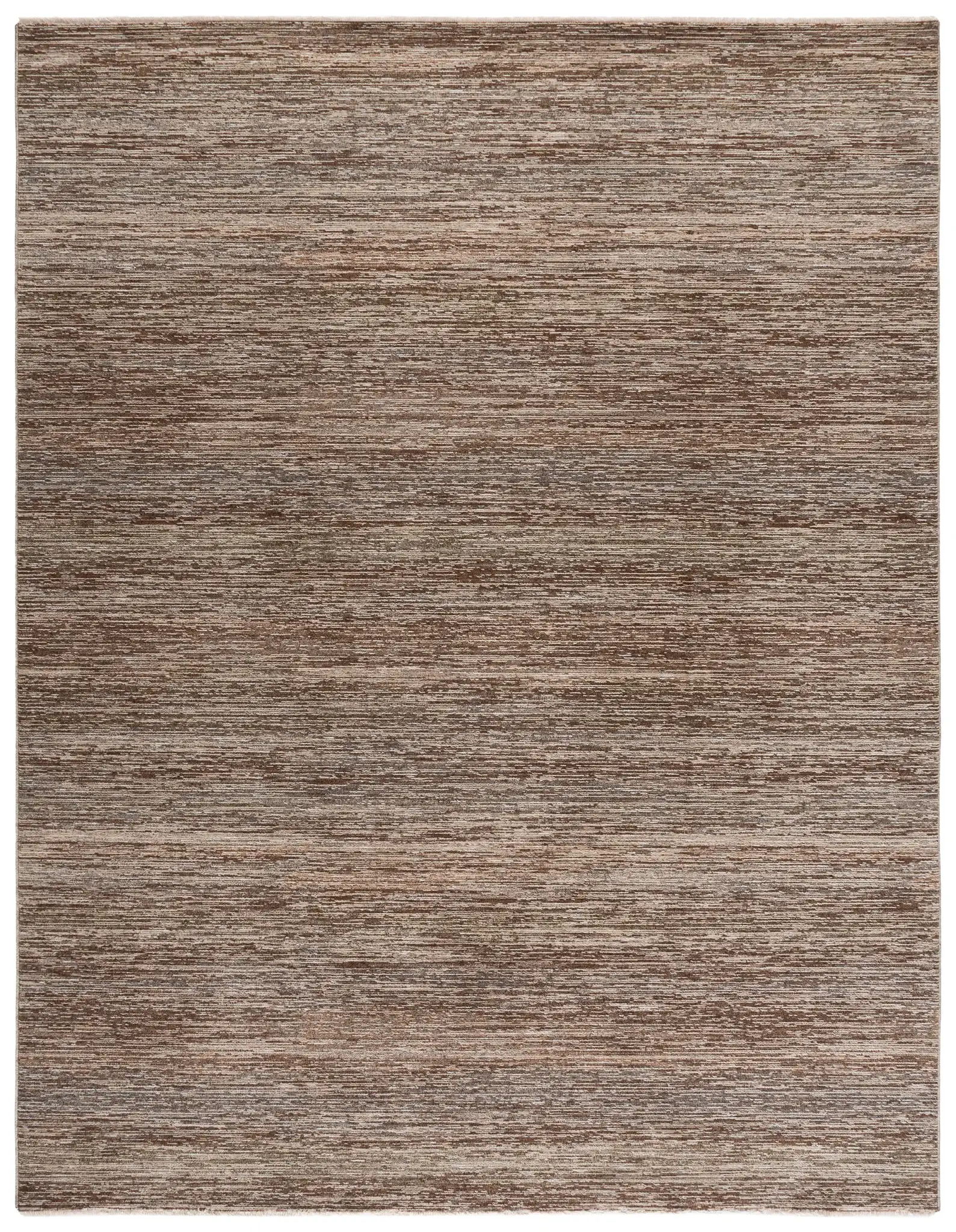 Crystal Modern Striated Rug in Dark Beig