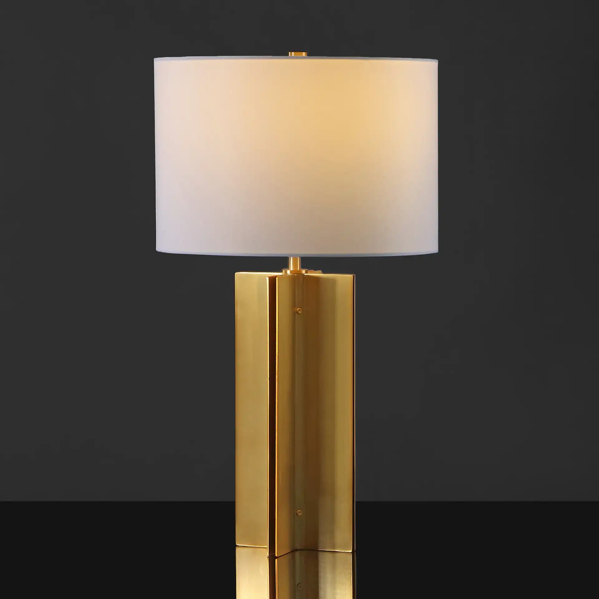 Gold / White