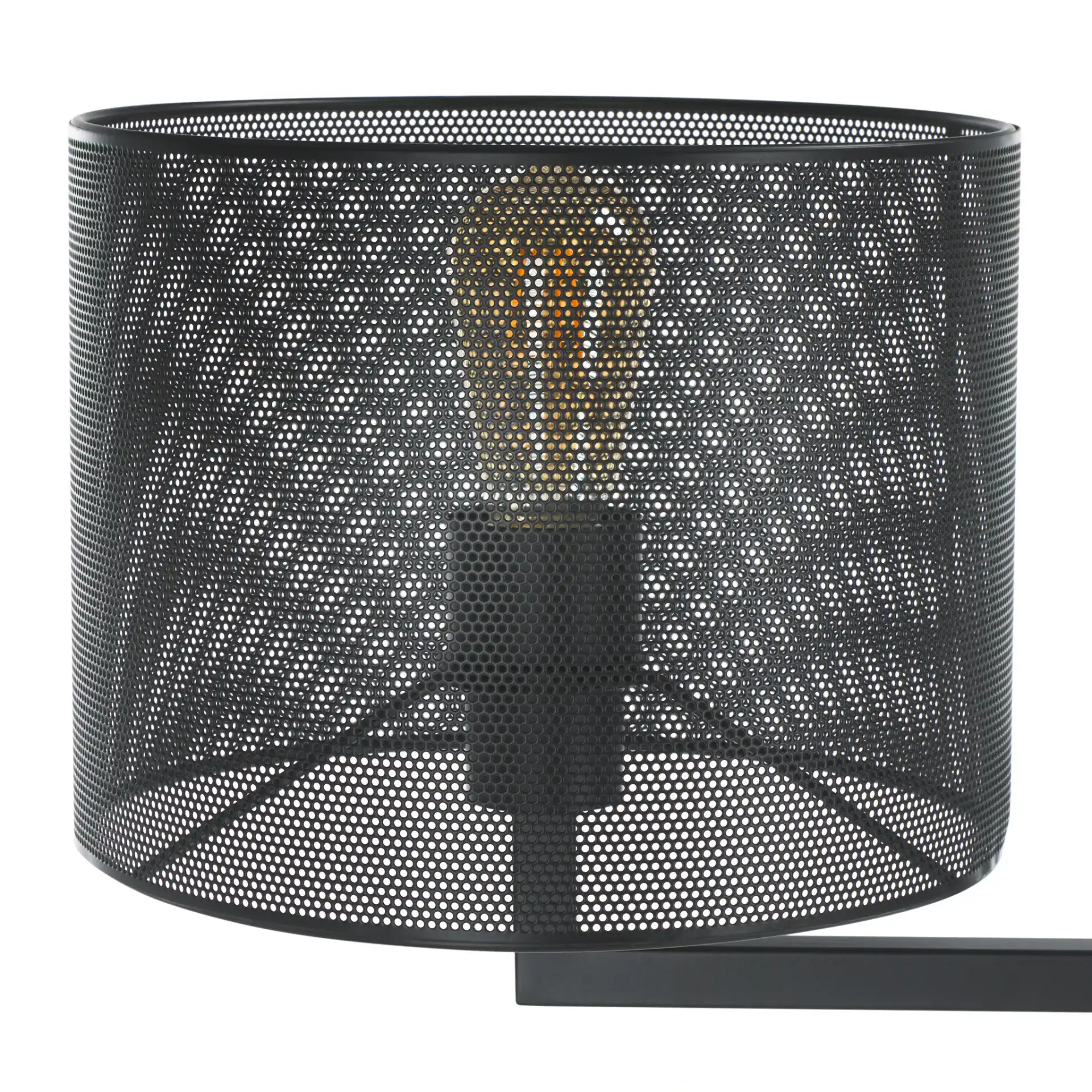 Zachaeus Six-Light Metal Chandelier in Black in a styled room