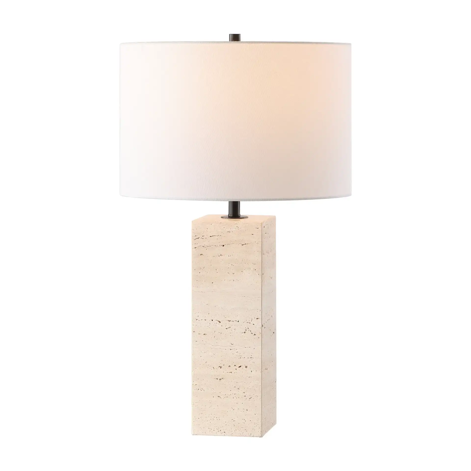 Travertine / Black