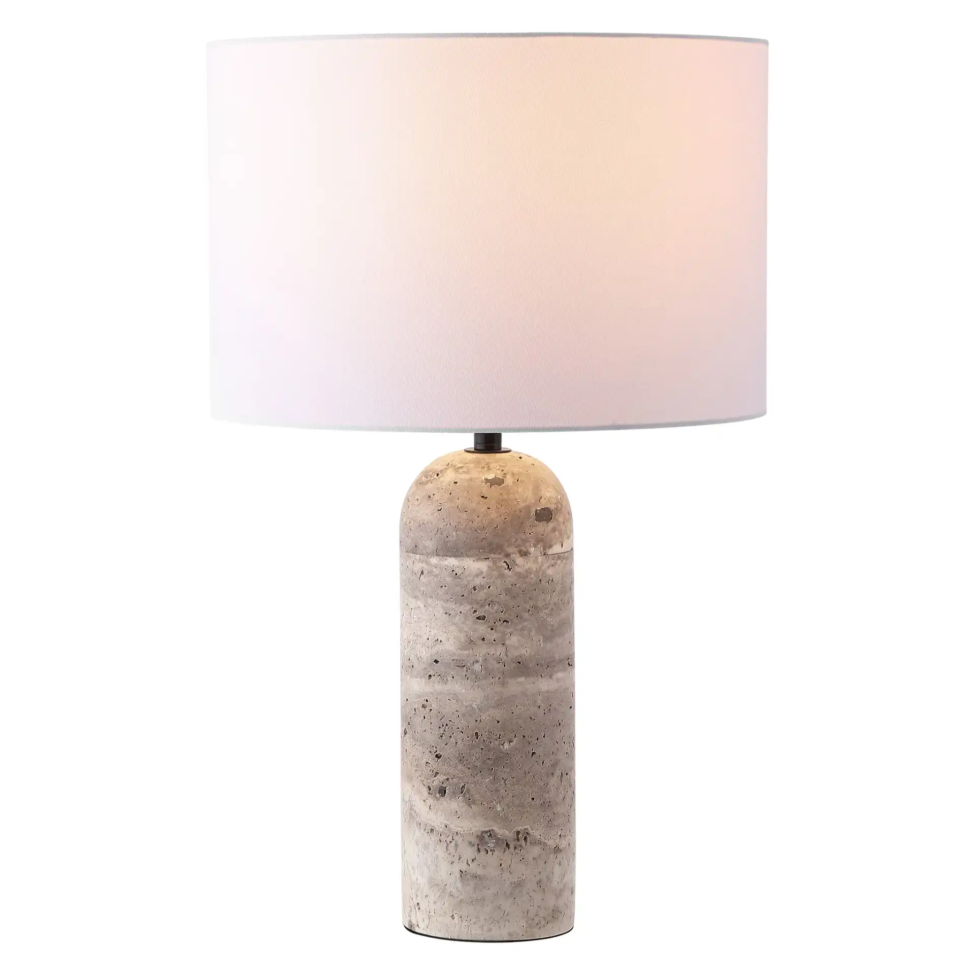 Travertine / White